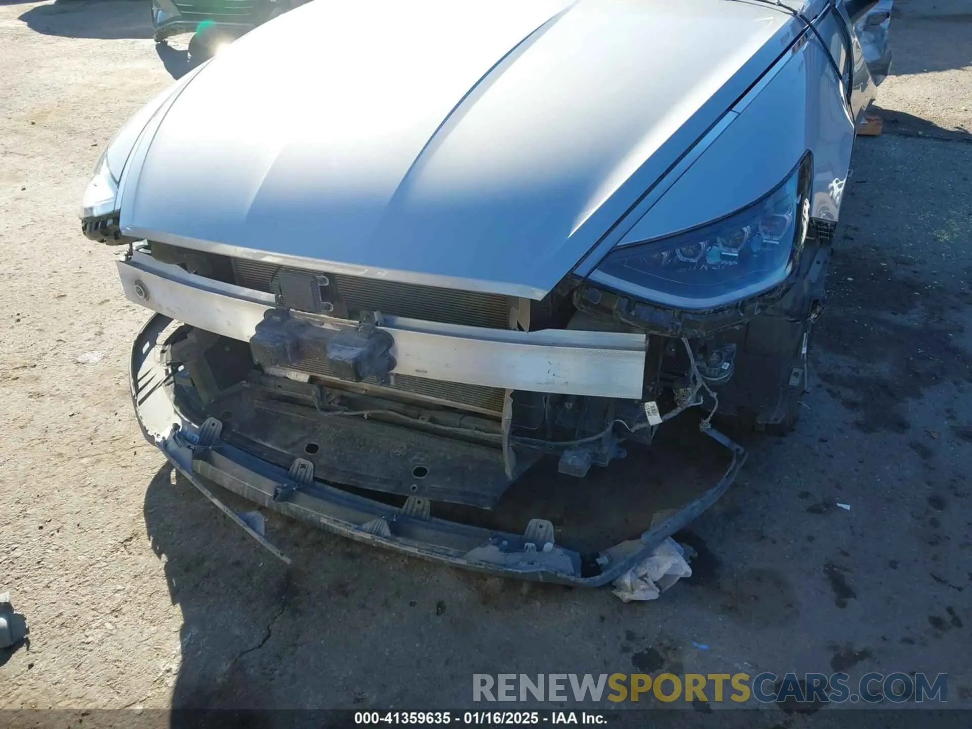 17 fotografías del automóvil dañado KMHL24JA1PA344667 HYUNDAI SONATA 2023