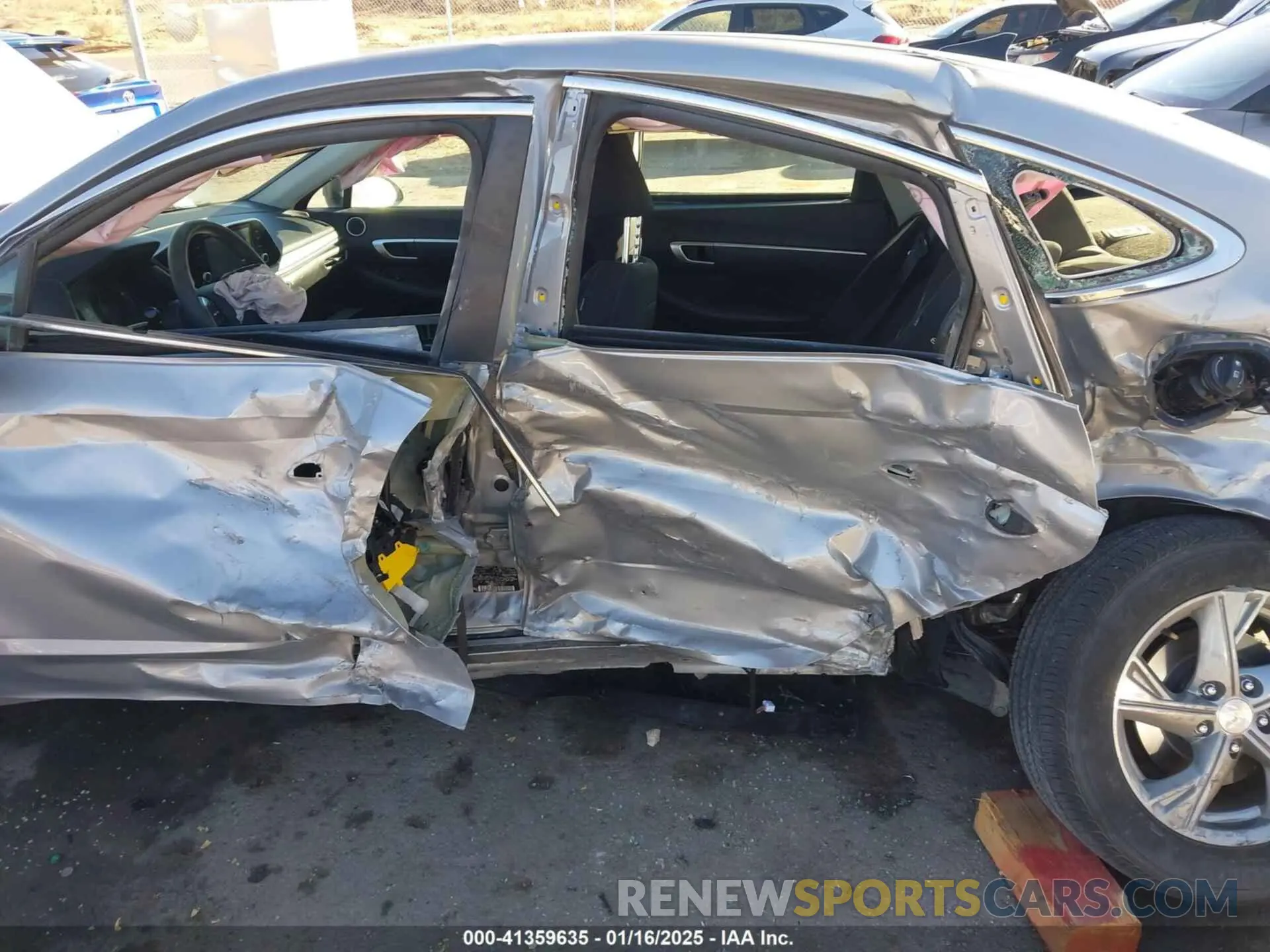 6 fotografías del automóvil dañado KMHL24JA1PA344667 HYUNDAI SONATA 2023