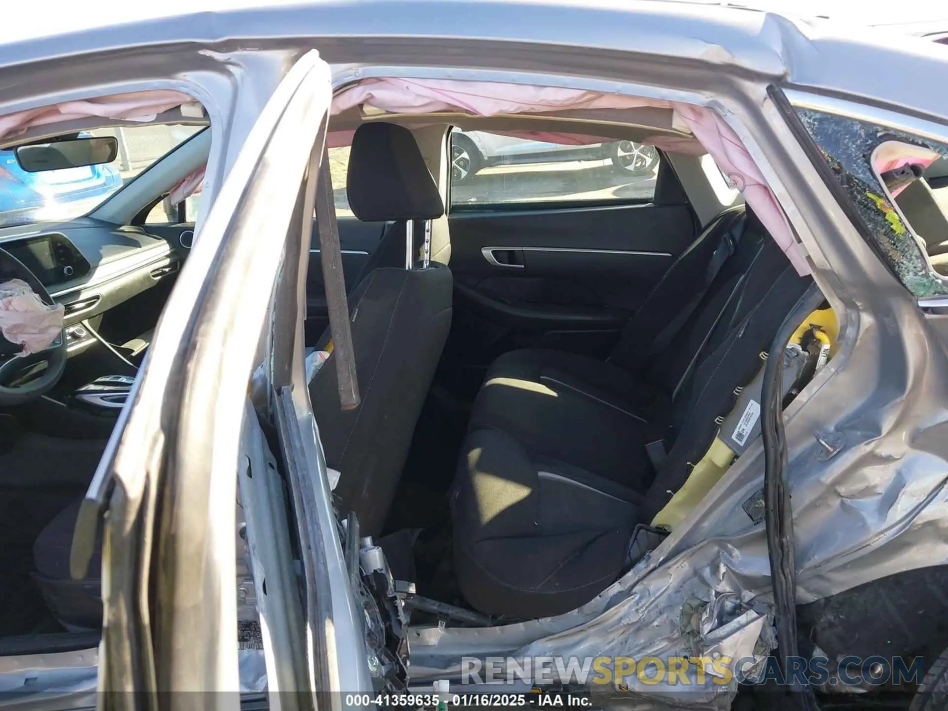 8 fotografías del automóvil dañado KMHL24JA1PA344667 HYUNDAI SONATA 2023