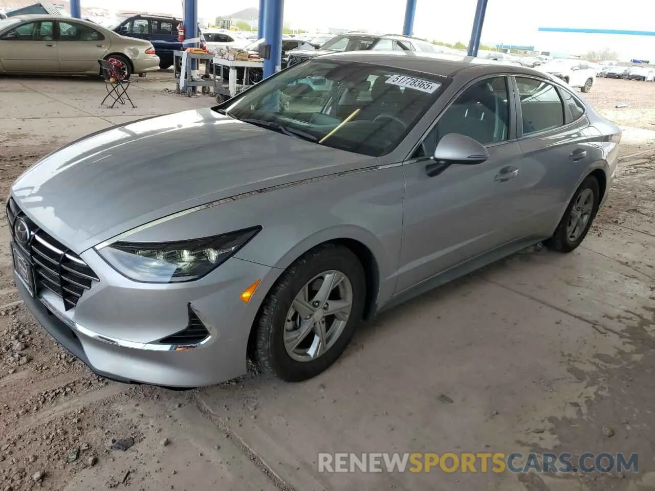 1 fotografías del automóvil dañado KMHL24JA2PA317879 HYUNDAI SONATA 2023