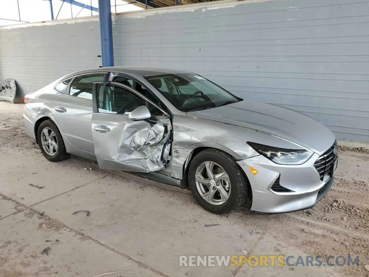 4 fotografías del automóvil dañado KMHL24JA2PA317879 HYUNDAI SONATA 2023