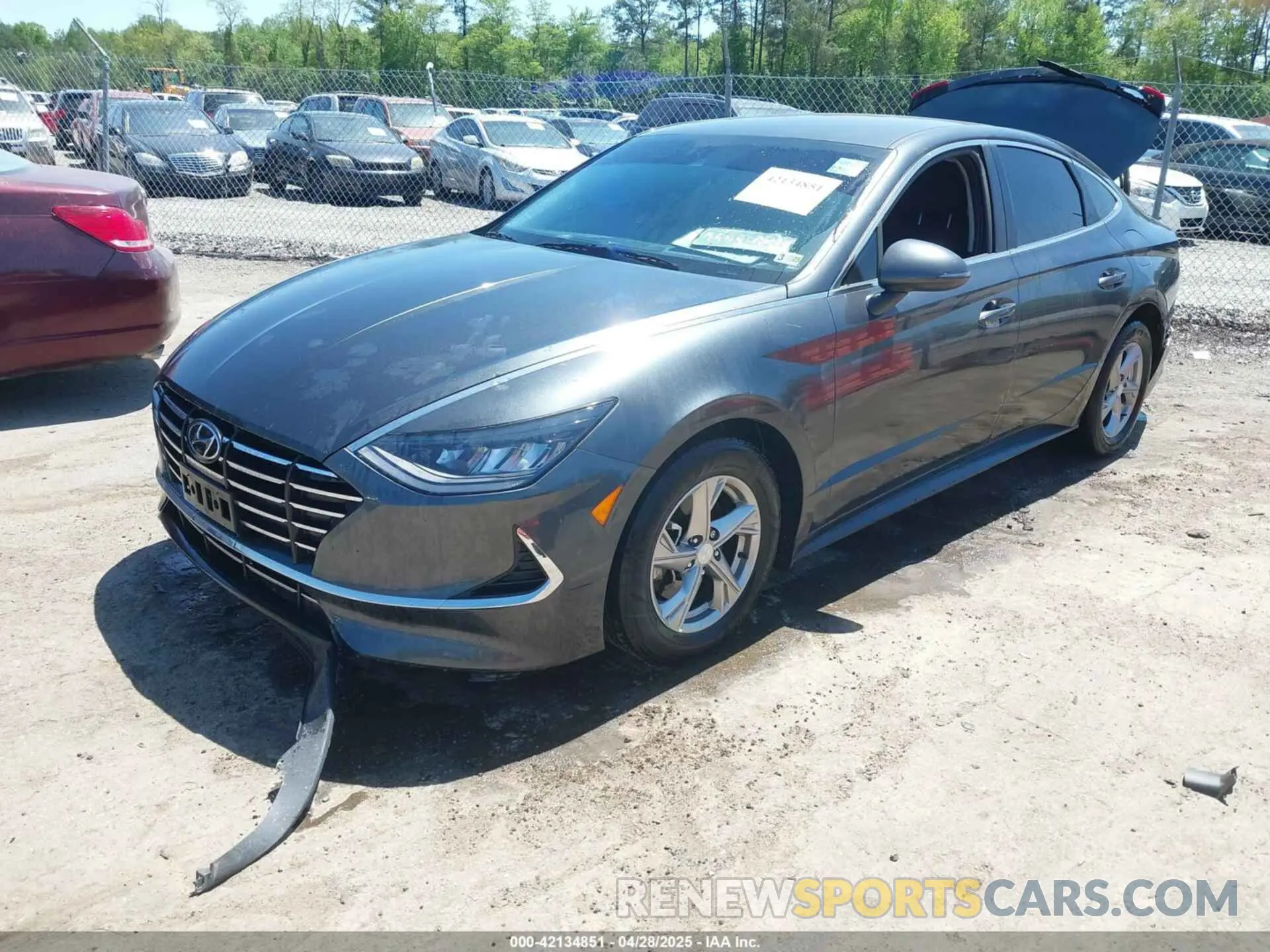 2 fotografías del automóvil dañado KMHL24JA3PA300248 HYUNDAI SONATA 2023