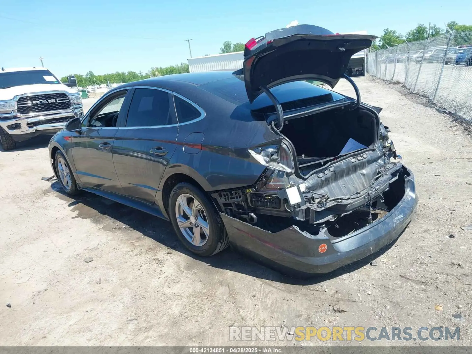 3 fotografías del automóvil dañado KMHL24JA3PA300248 HYUNDAI SONATA 2023