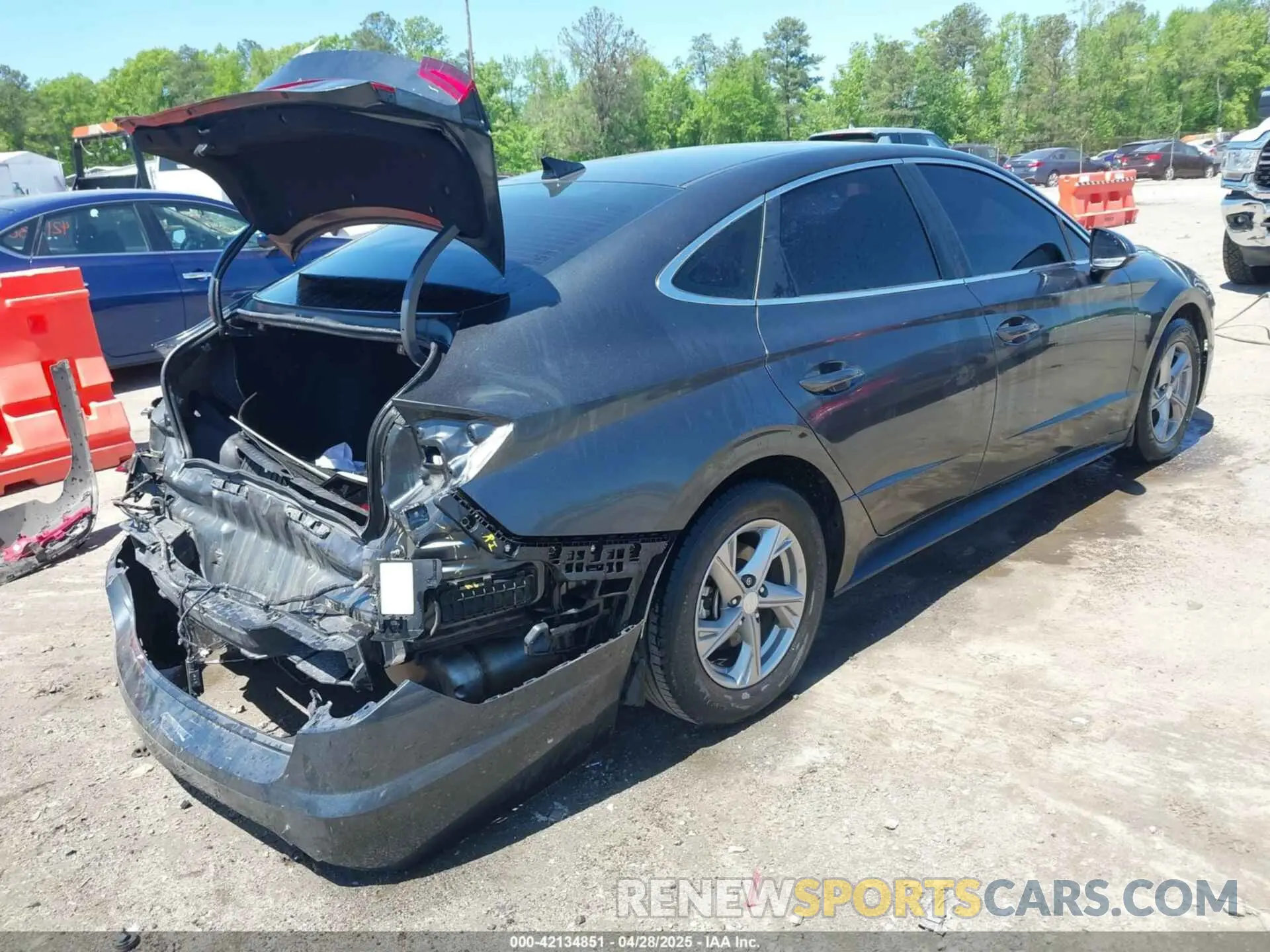 4 fotografías del automóvil dañado KMHL24JA3PA300248 HYUNDAI SONATA 2023