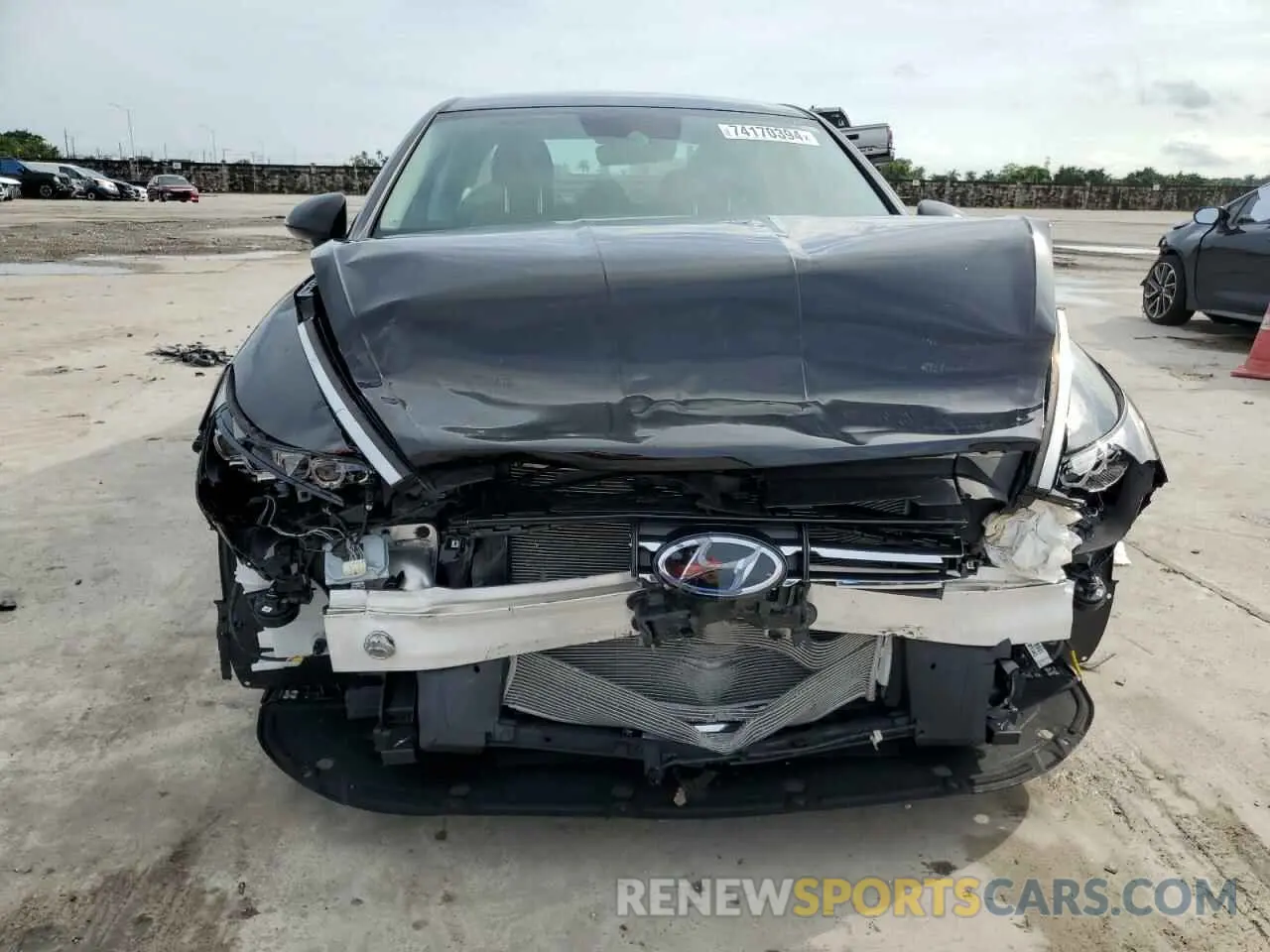 5 fotografías del automóvil dañado KMHL24JA3PA325411 HYUNDAI SONATA 2023