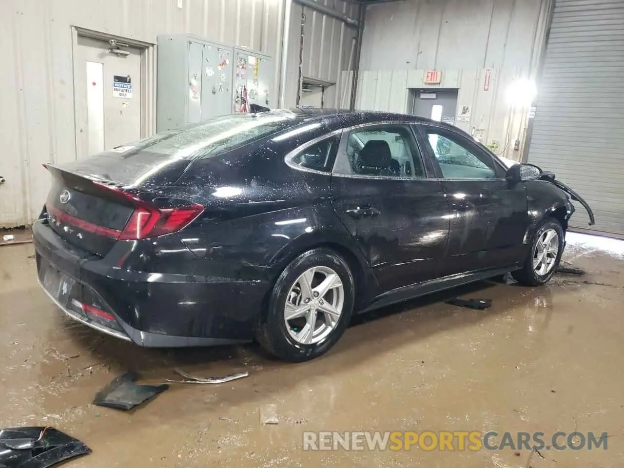 3 fotografías del automóvil dañado KMHL24JA6PA255936 HYUNDAI SONATA 2023