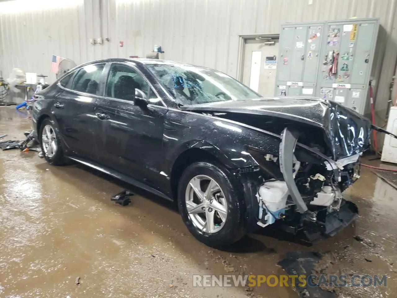 4 fotografías del automóvil dañado KMHL24JA6PA255936 HYUNDAI SONATA 2023