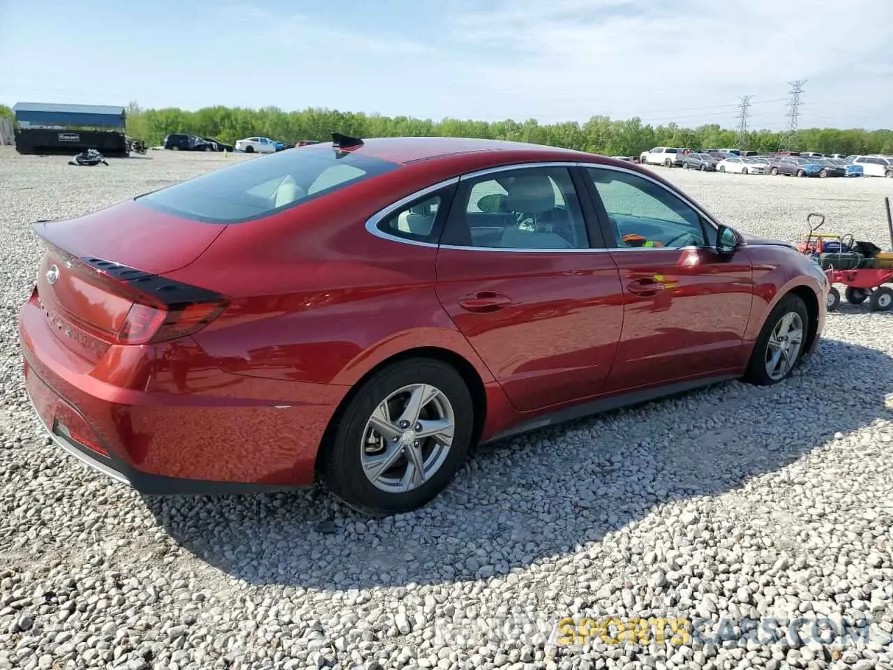 3 fotografías del automóvil dañado KMHL24JA6PA266502 HYUNDAI SONATA 2023