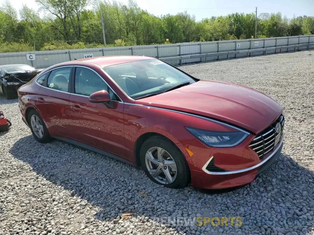 4 fotografías del automóvil dañado KMHL24JA6PA266502 HYUNDAI SONATA 2023