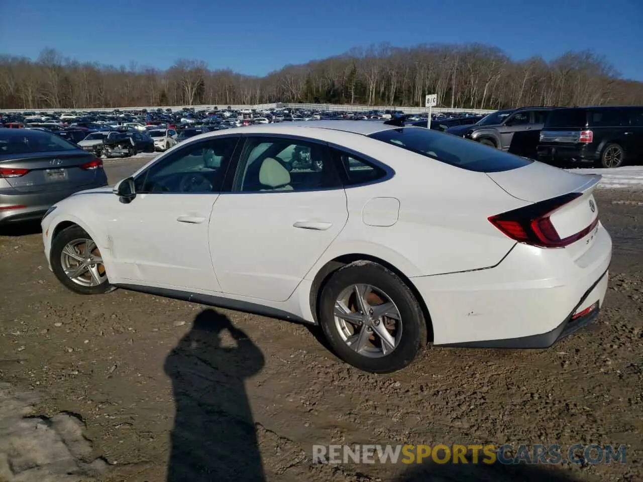 2 fotografías del automóvil dañado KMHL24JA8PA247644 HYUNDAI SONATA 2023