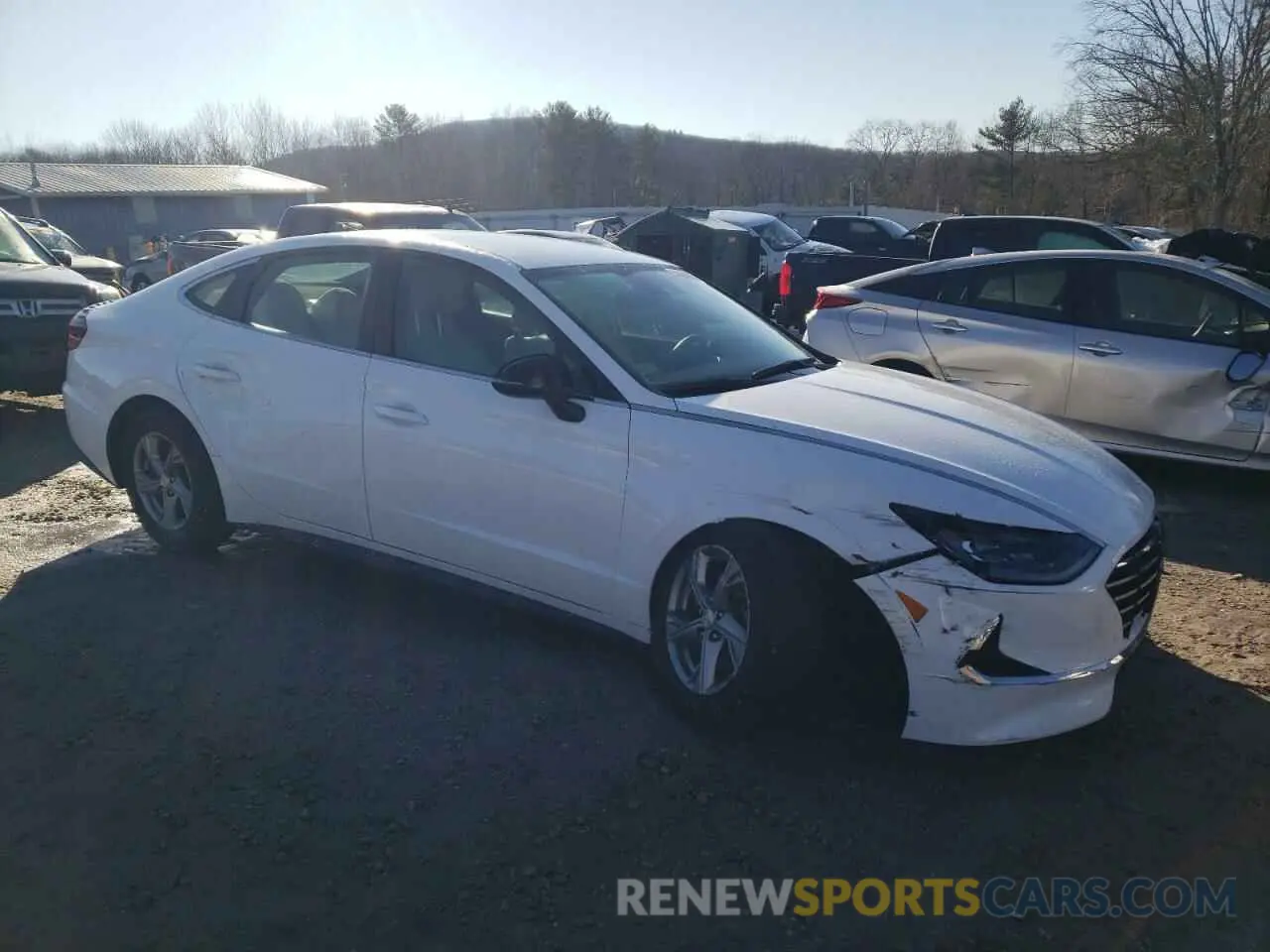 4 fotografías del automóvil dañado KMHL24JA8PA247644 HYUNDAI SONATA 2023