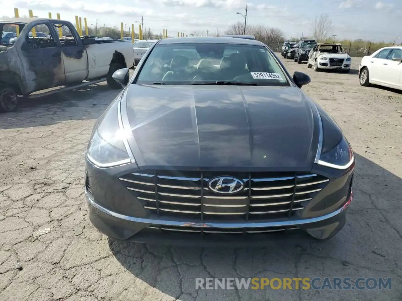 5 fotografías del automóvil dañado KMHL24JA8PA255582 HYUNDAI SONATA 2023