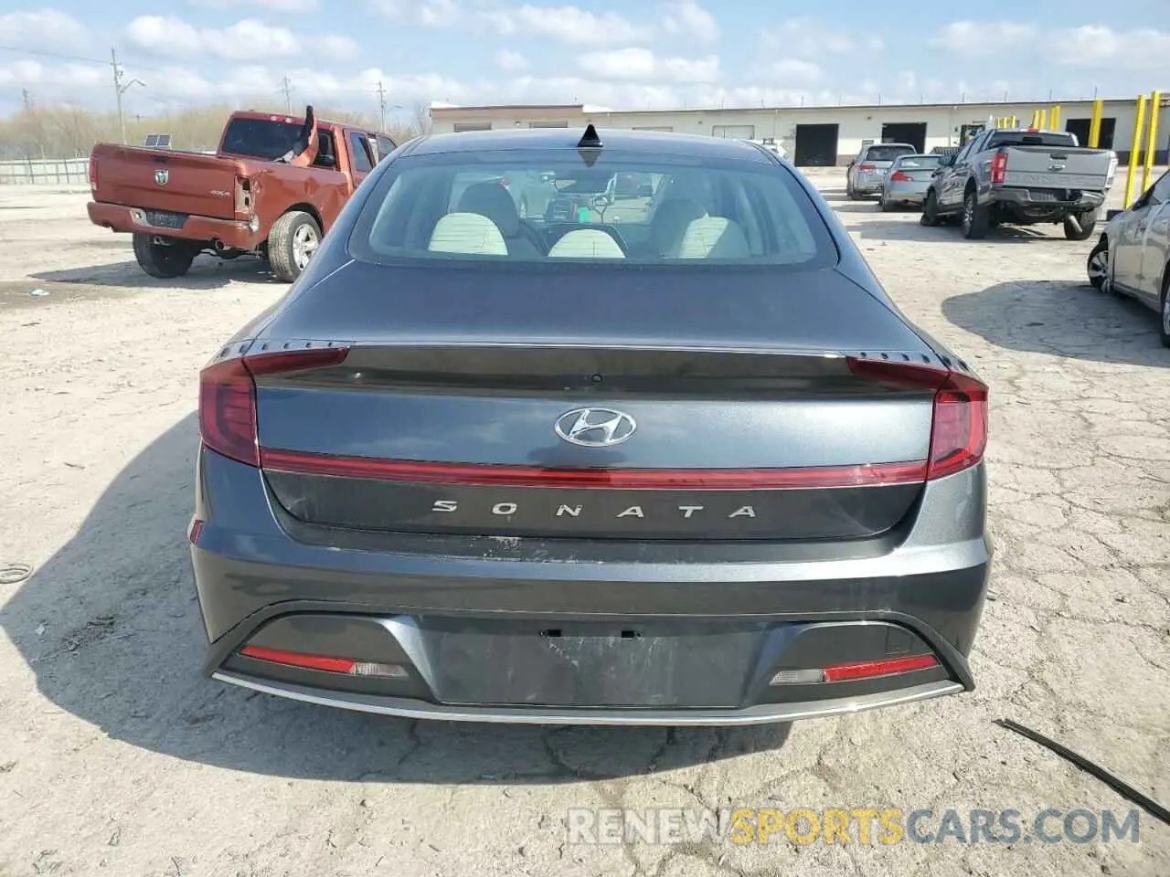 6 fotografías del automóvil dañado KMHL24JA8PA255582 HYUNDAI SONATA 2023