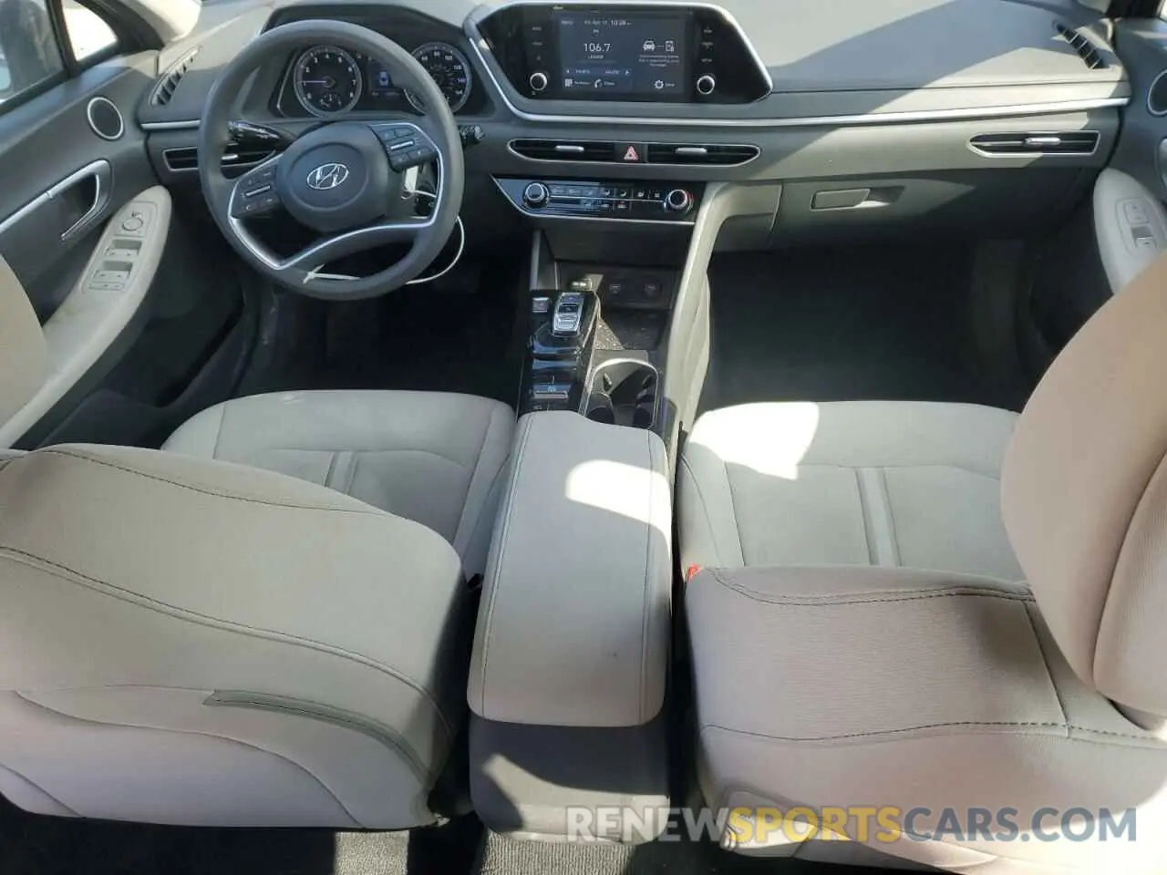 8 fotografías del automóvil dañado KMHL24JA8PA255582 HYUNDAI SONATA 2023