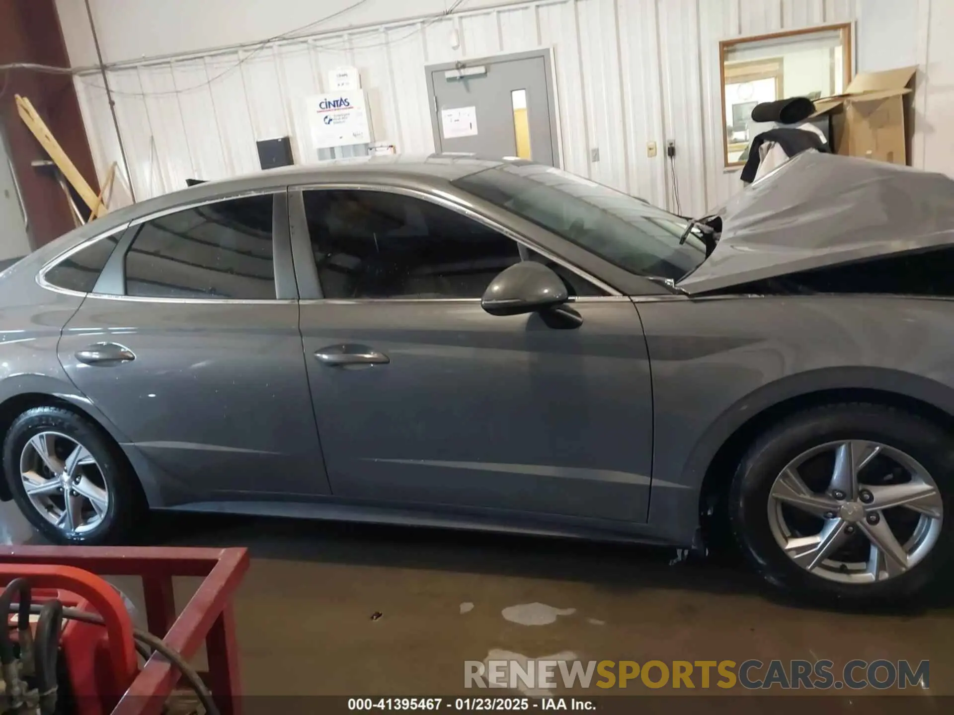 14 fotografías del automóvil dañado KMHL24JAXPA257477 HYUNDAI SONATA 2023