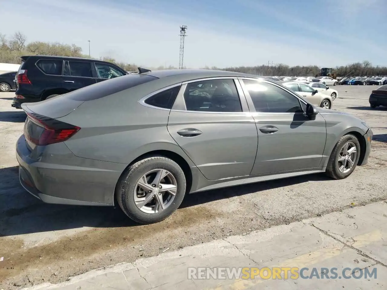 3 fotografías del automóvil dañado KMHL24JAXPA259973 HYUNDAI SONATA 2023