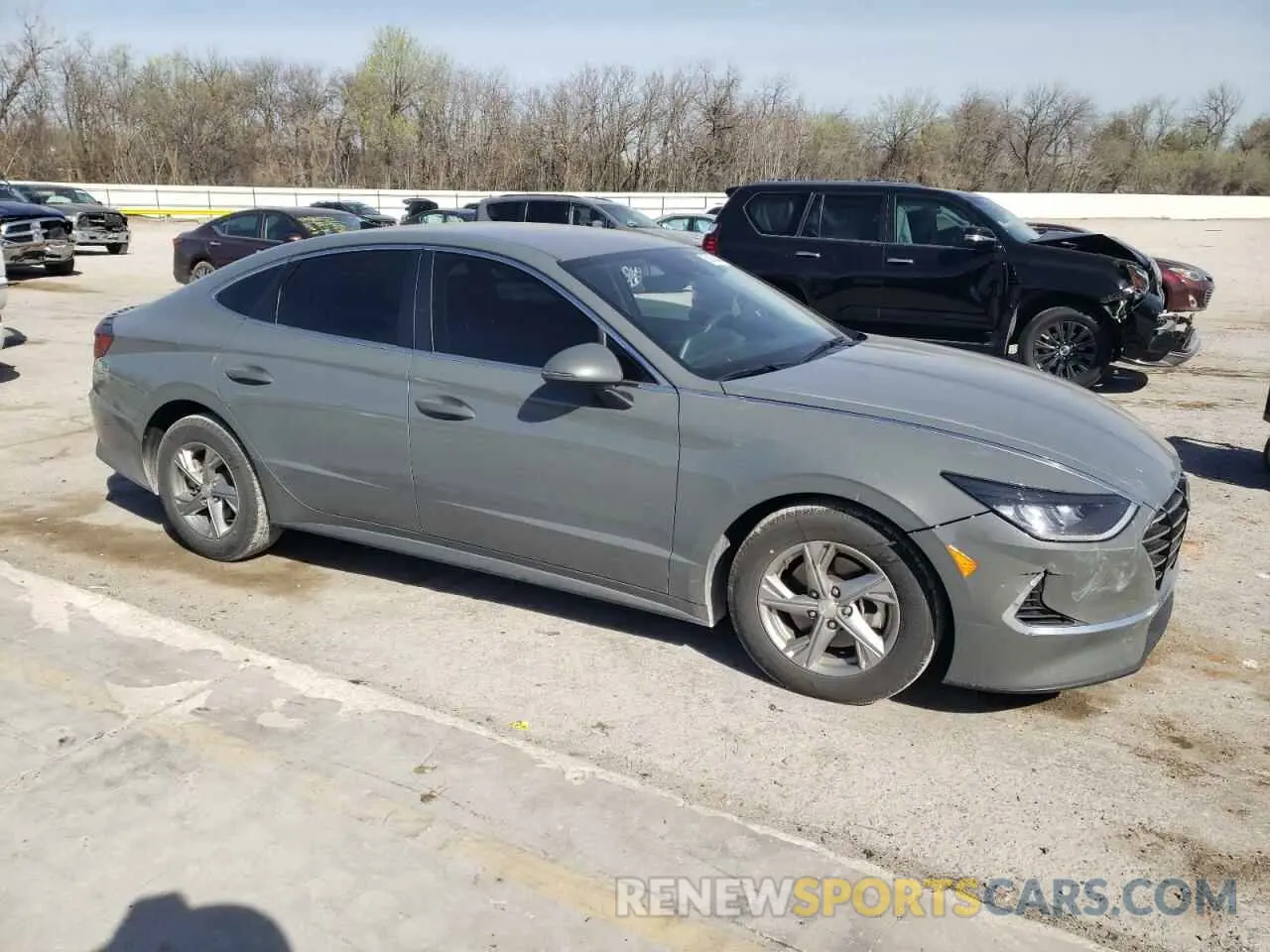 4 fotografías del automóvil dañado KMHL24JAXPA259973 HYUNDAI SONATA 2023