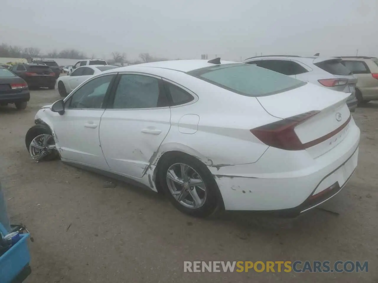2 fotografías del automóvil dañado KMHL24JAXPA271041 HYUNDAI SONATA 2023