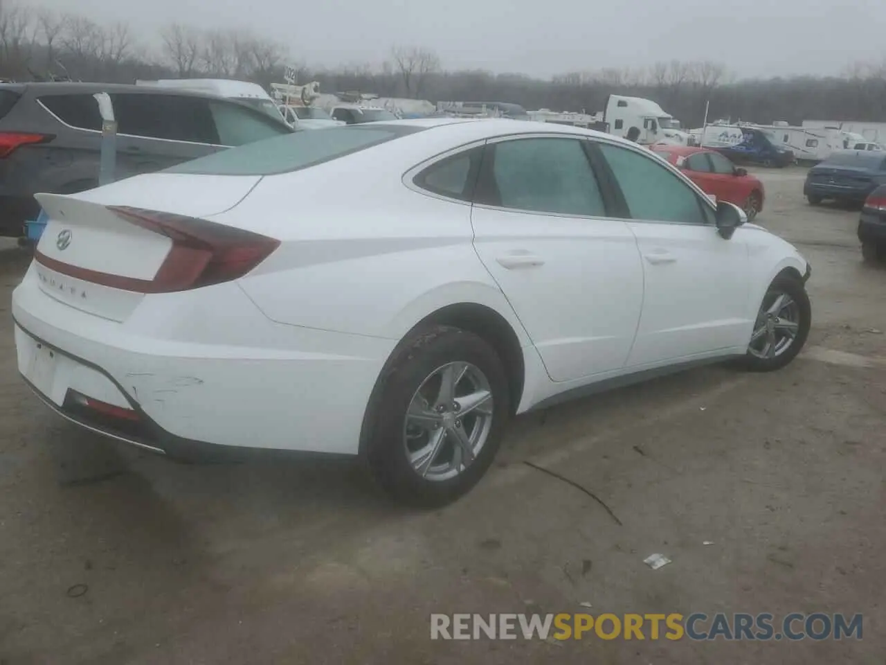 3 fotografías del automóvil dañado KMHL24JAXPA271041 HYUNDAI SONATA 2023
