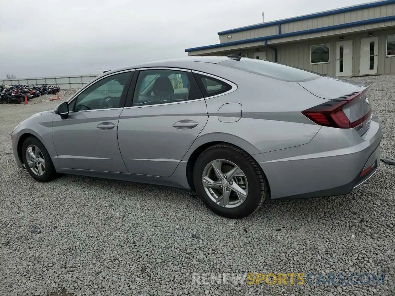 2 fotografías del automóvil dañado KMHL24JAXPA300215 HYUNDAI SONATA 2023