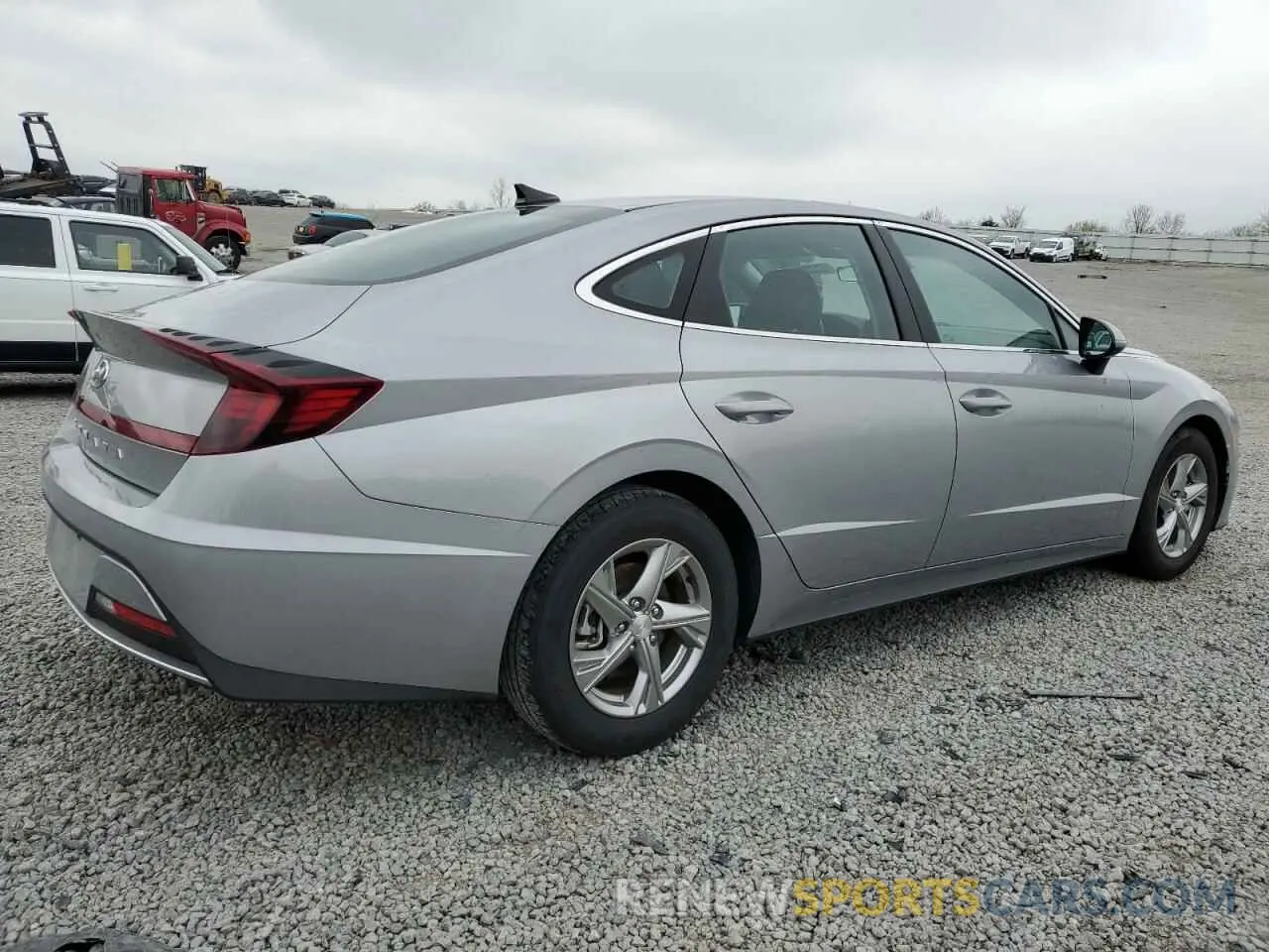 3 fotografías del automóvil dañado KMHL24JAXPA300215 HYUNDAI SONATA 2023