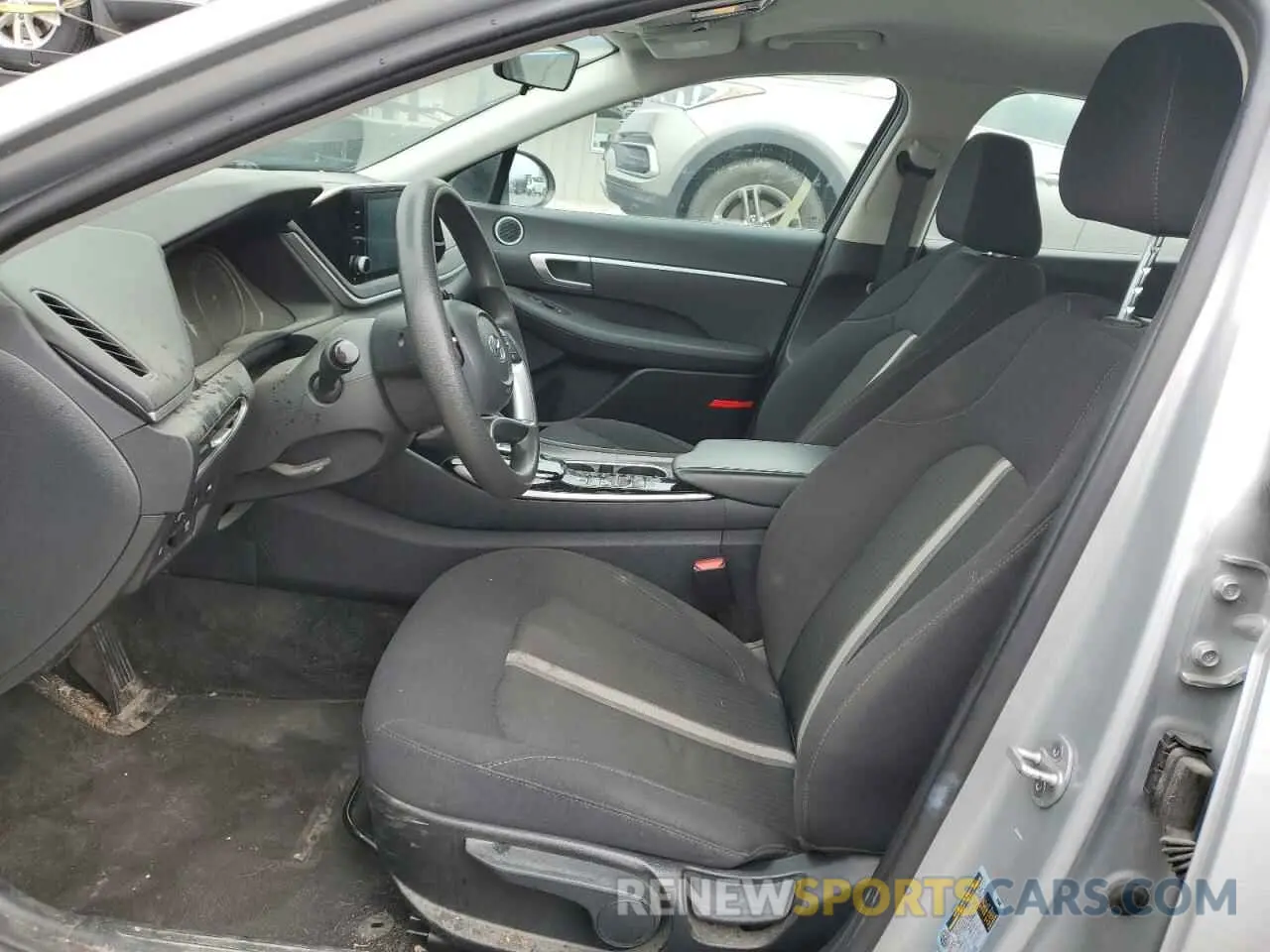 7 fotografías del automóvil dañado KMHL24JAXPA300215 HYUNDAI SONATA 2023