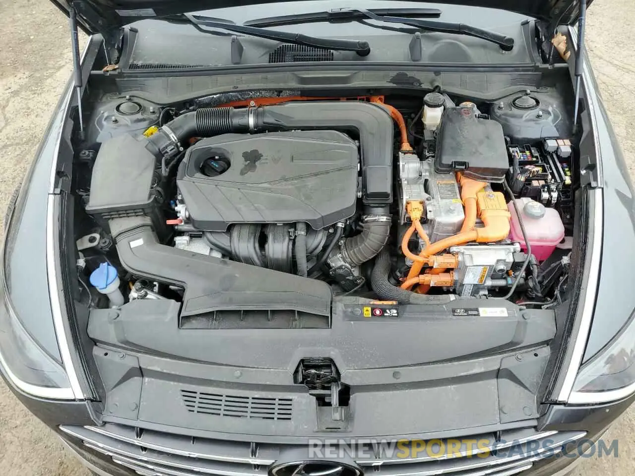 11 fotografías del automóvil dañado KMHL24JJ1PA067230 HYUNDAI SONATA 2023
