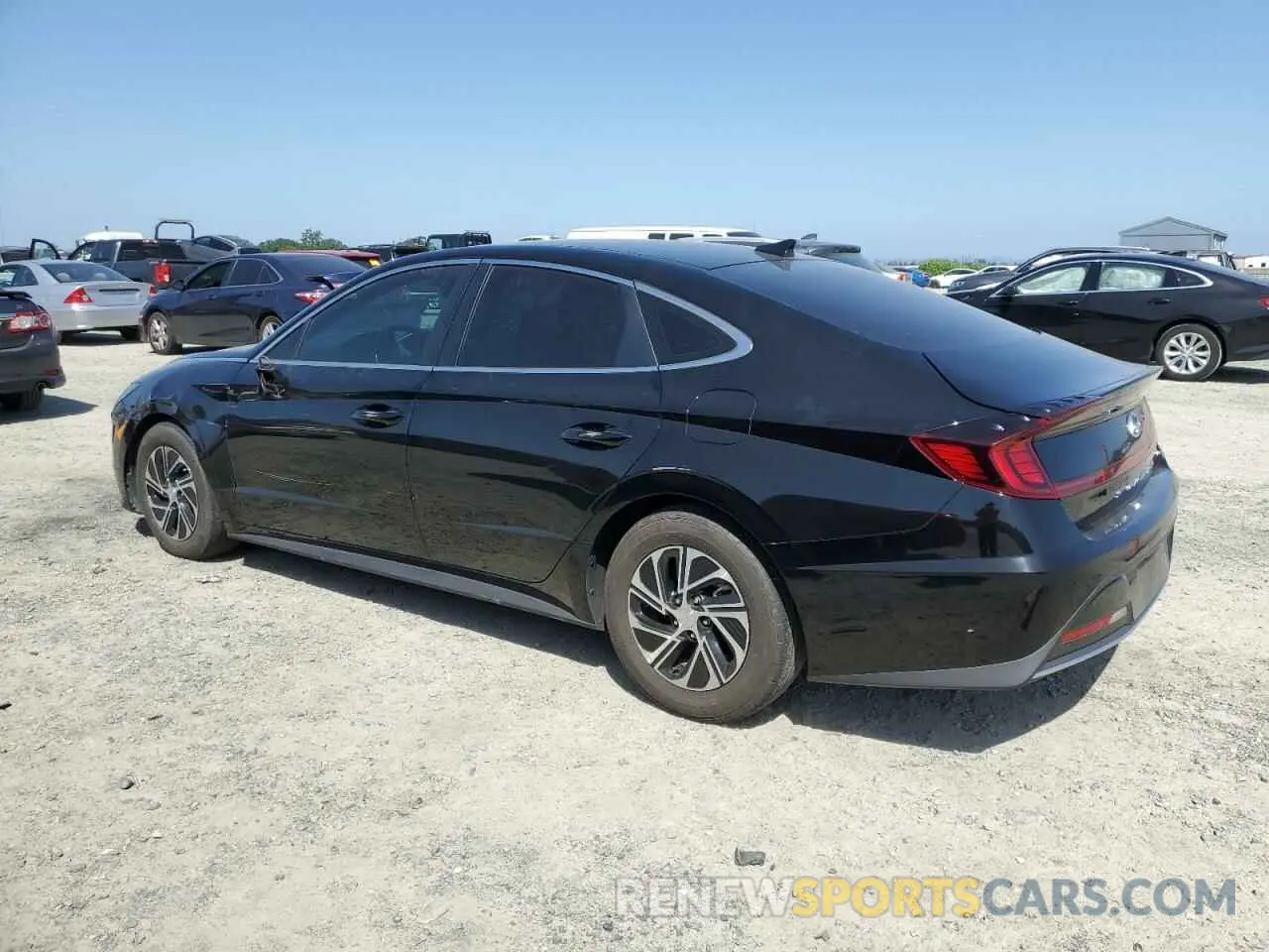 2 fotografías del automóvil dañado KMHL24JJ3PA054236 HYUNDAI SONATA 2023