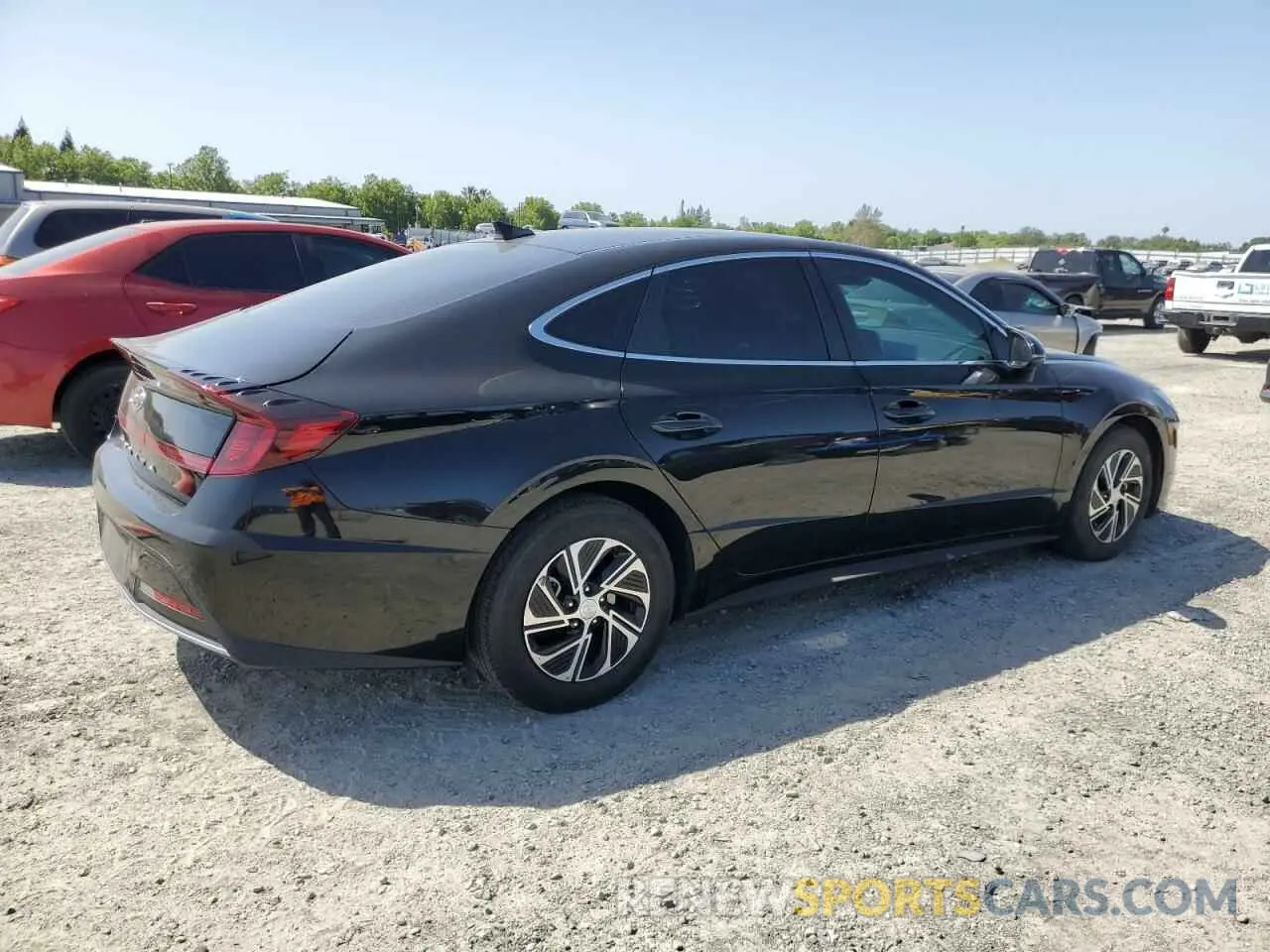 3 fotografías del automóvil dañado KMHL24JJ3PA054236 HYUNDAI SONATA 2023