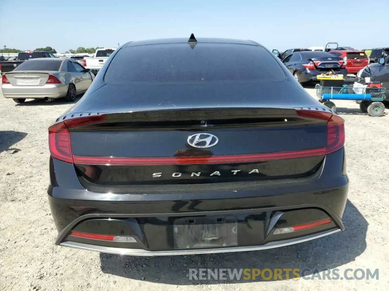 6 fotografías del automóvil dañado KMHL24JJ3PA054236 HYUNDAI SONATA 2023