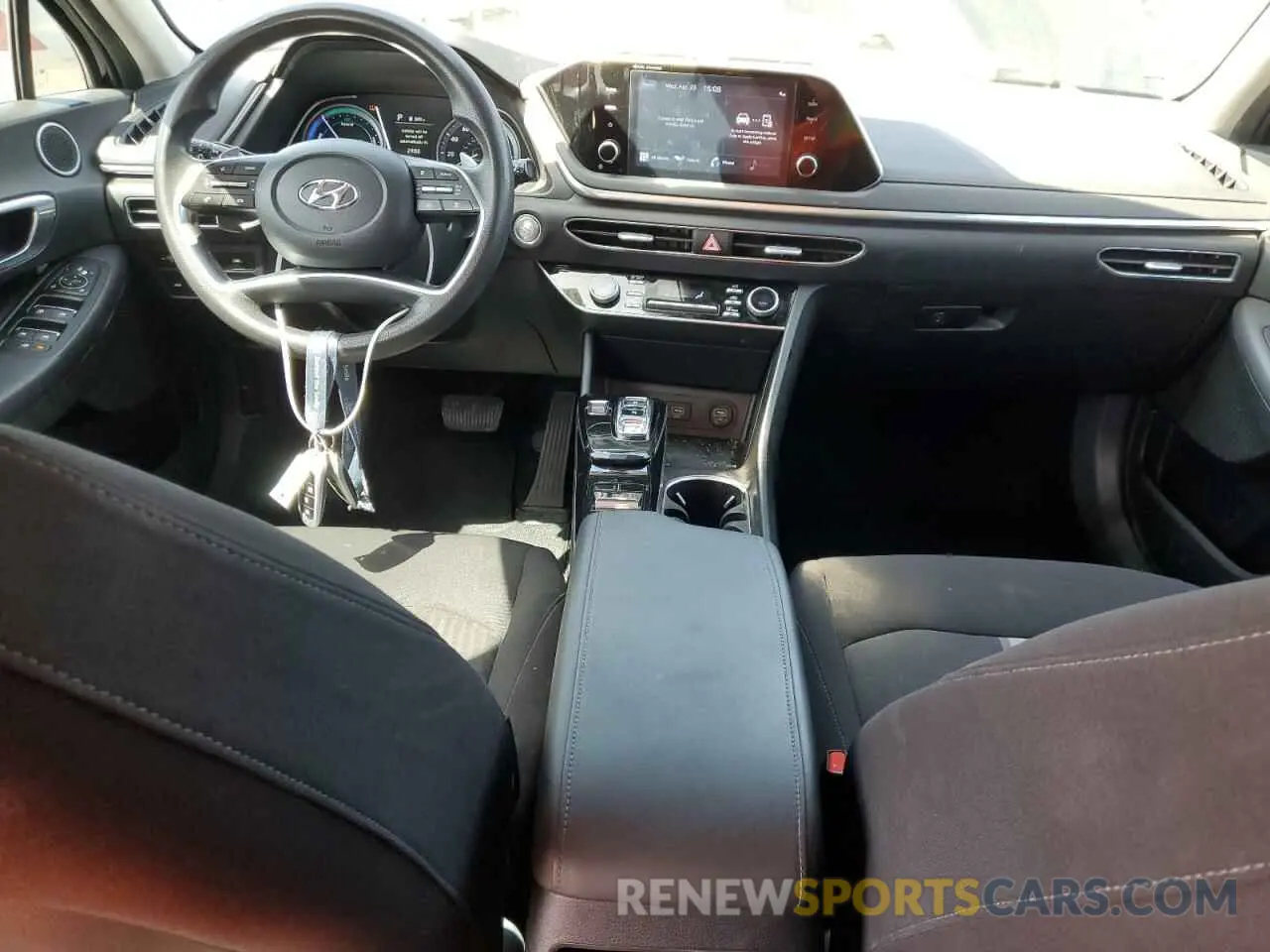 8 fotografías del automóvil dañado KMHL24JJ3PA054236 HYUNDAI SONATA 2023