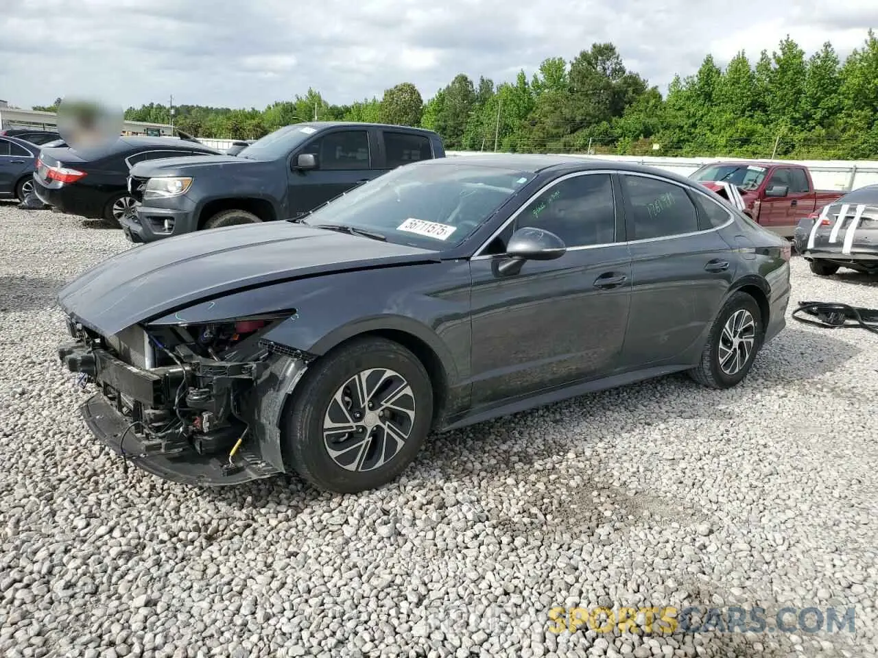 1 fotografías del automóvil dañado KMHL24JJ4PA075175 HYUNDAI SONATA 2023