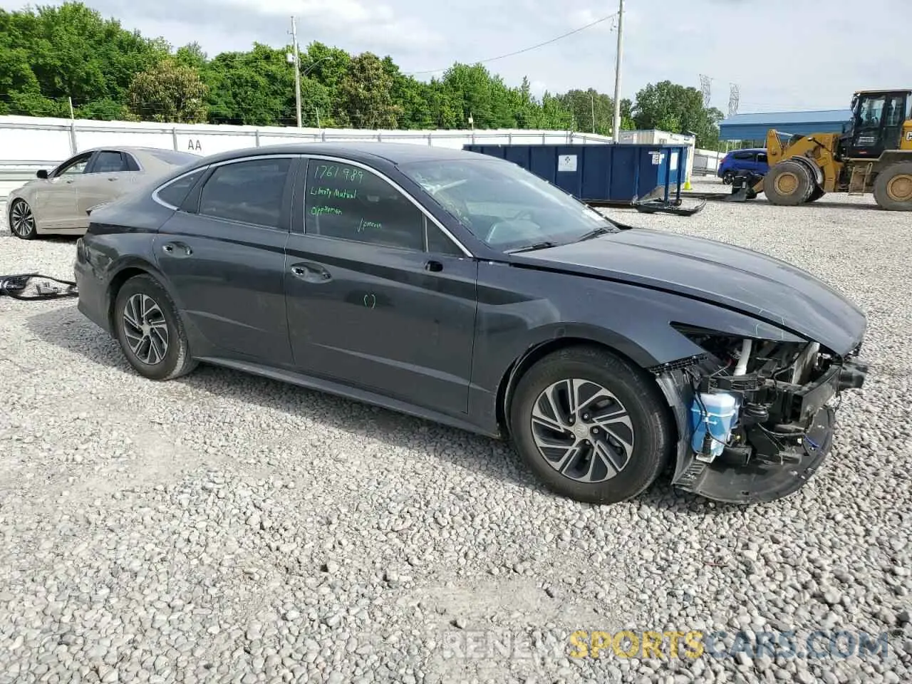 5 fotografías del automóvil dañado KMHL24JJ4PA075175 HYUNDAI SONATA 2023