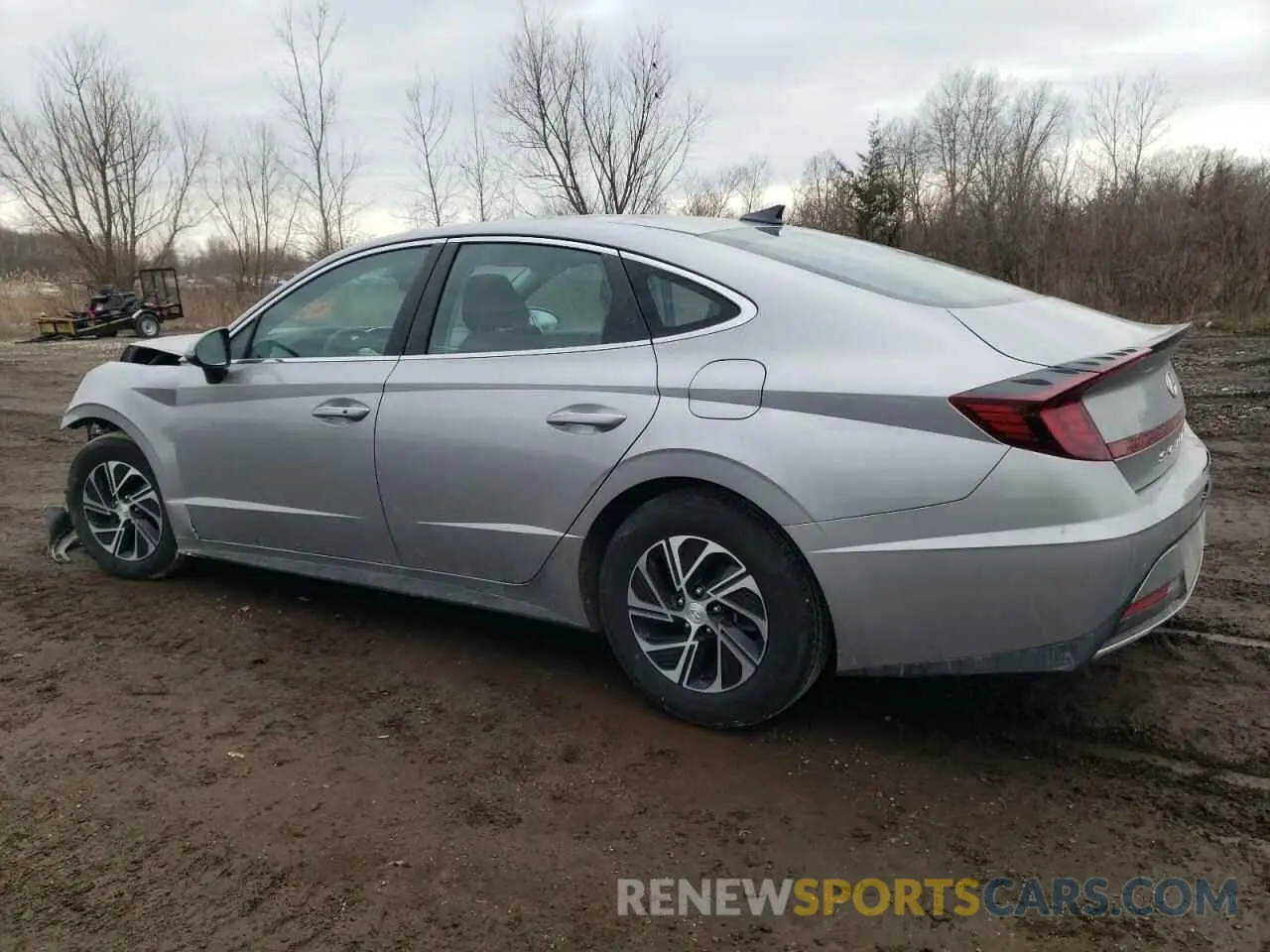 2 fotografías del automóvil dañado KMHL24JJ6PA080362 HYUNDAI SONATA 2023