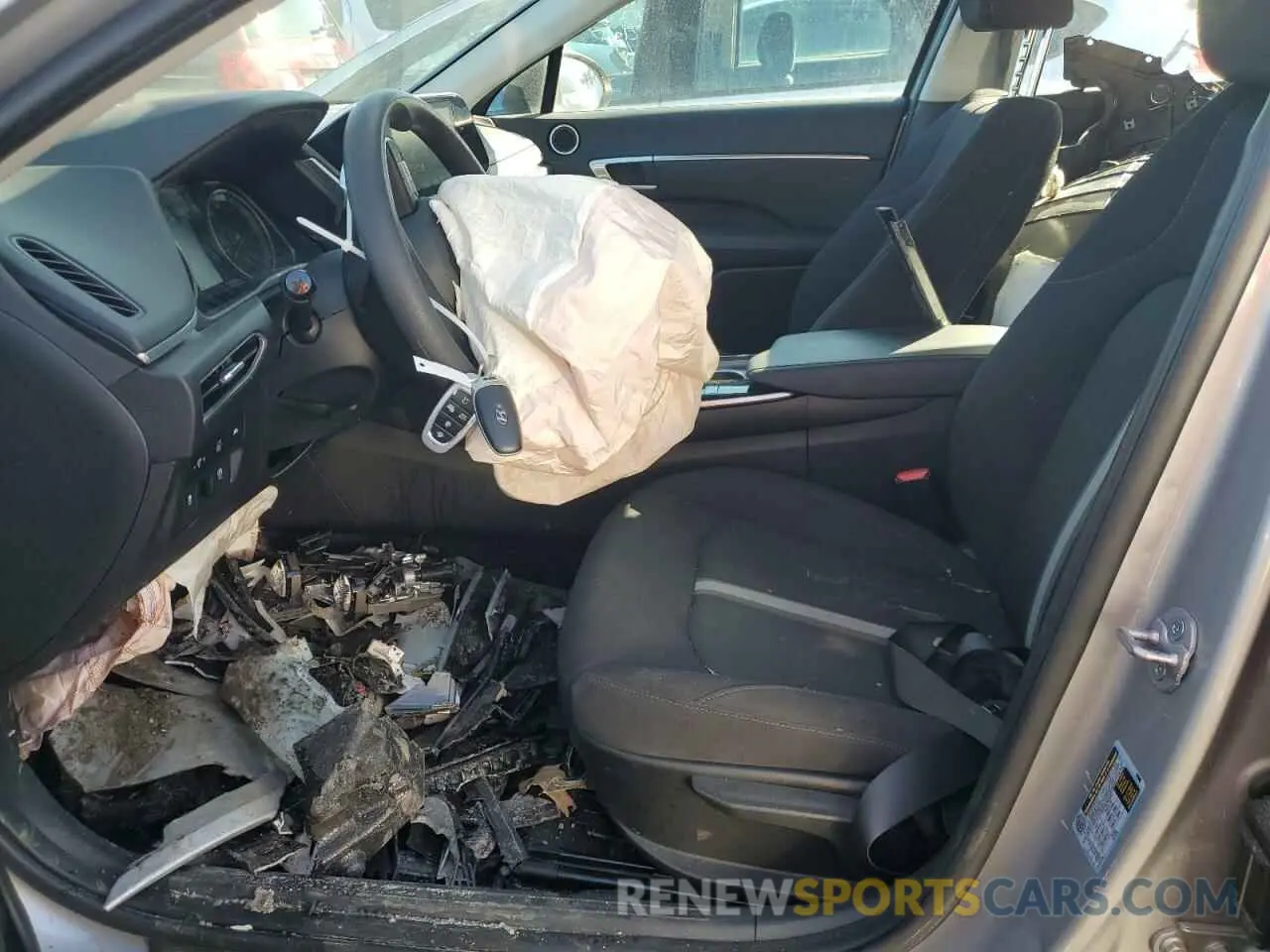 7 fotografías del automóvil dañado KMHL24JJ6PA080362 HYUNDAI SONATA 2023