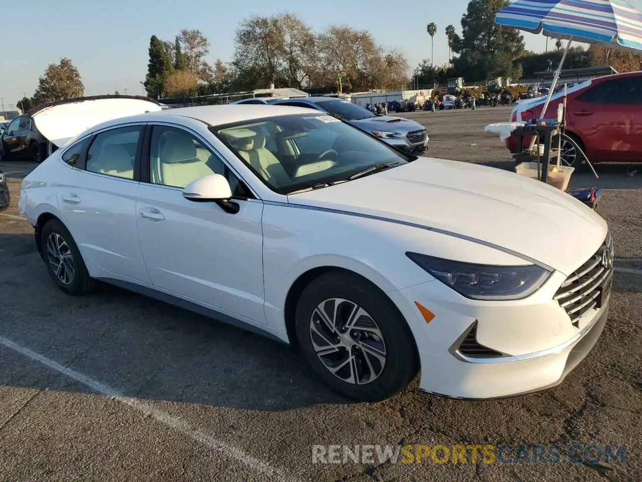 4 fotografías del automóvil dañado KMHL24JJ7PA081813 HYUNDAI SONATA 2023