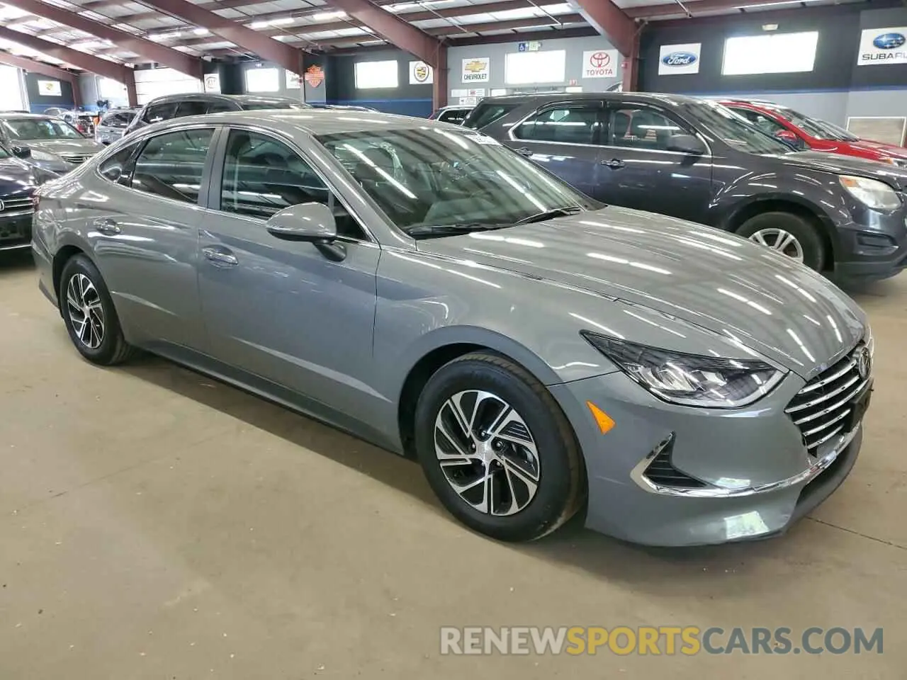 4 fotografías del automóvil dañado KMHL24JJXPA054105 HYUNDAI SONATA 2023