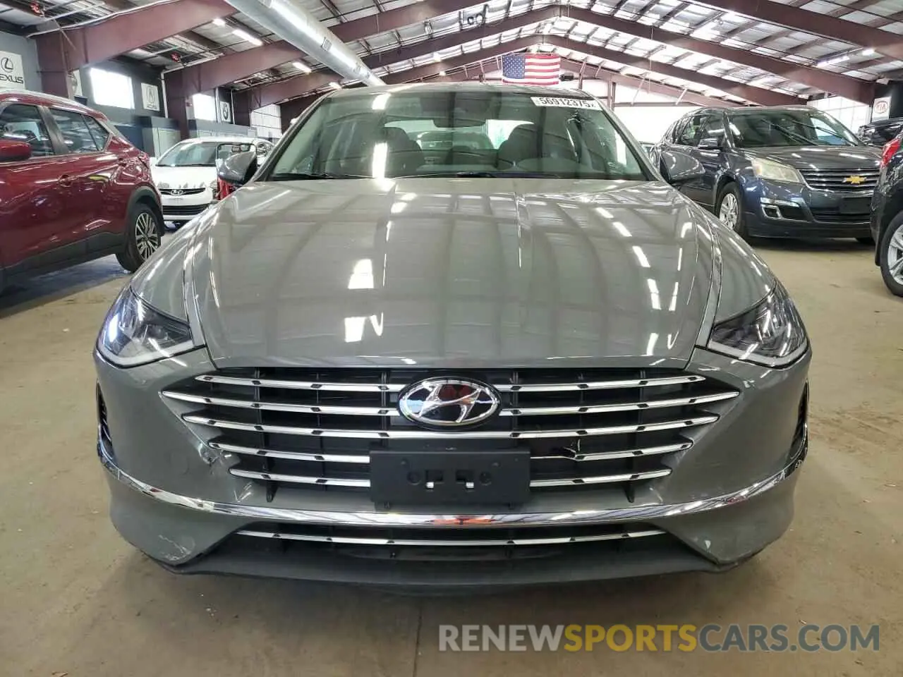 5 fotografías del automóvil dañado KMHL24JJXPA054105 HYUNDAI SONATA 2023