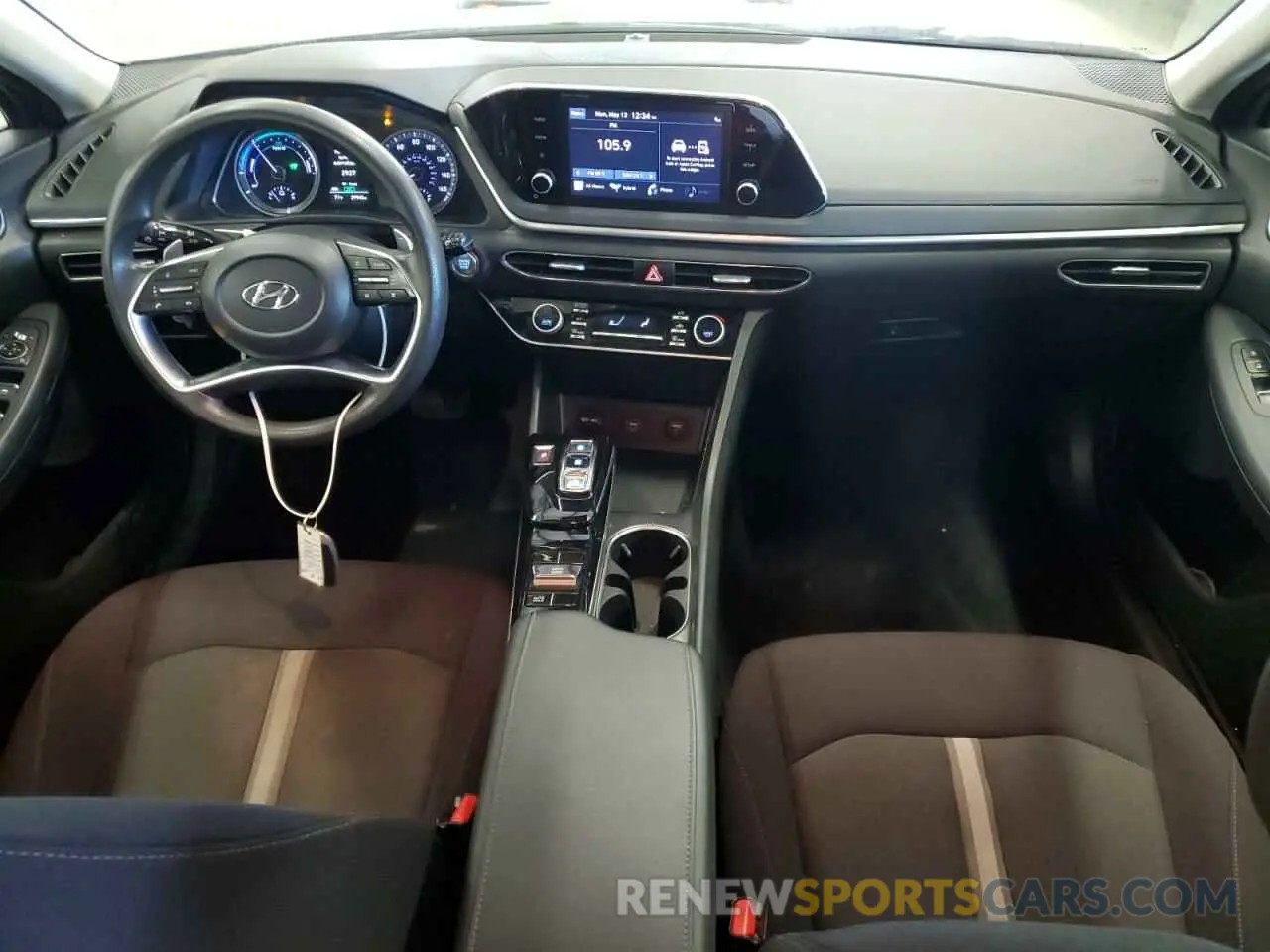 8 fotografías del automóvil dañado KMHL24JJXPA054105 HYUNDAI SONATA 2023