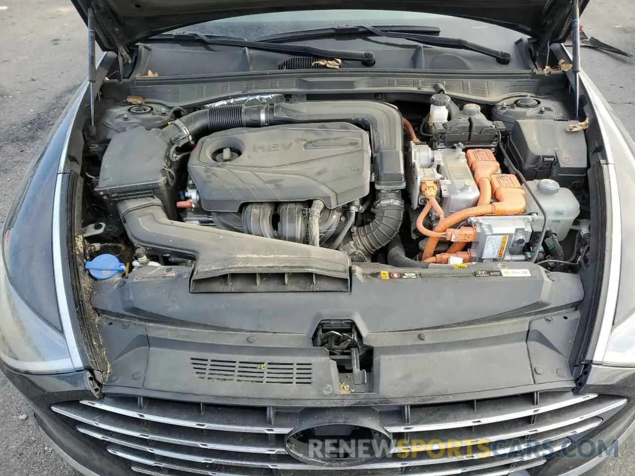 11 fotografías del automóvil dañado KMHL24JJXPA075374 HYUNDAI SONATA 2023