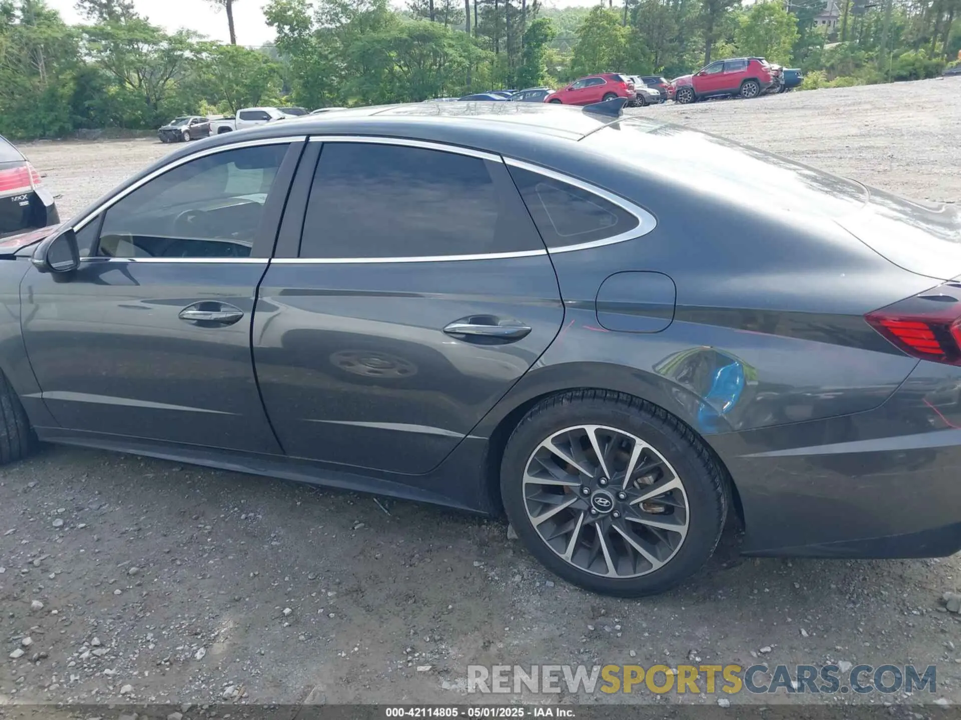 14 fotografías del automóvil dañado KMHL34J20PA331348 HYUNDAI SONATA 2023