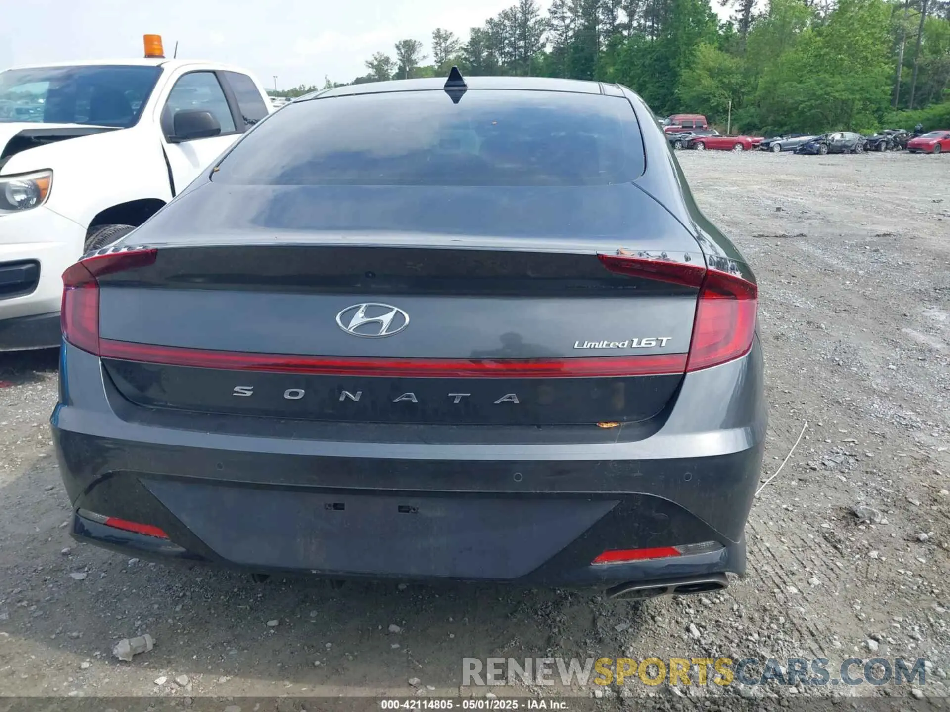 16 fotografías del automóvil dañado KMHL34J20PA331348 HYUNDAI SONATA 2023