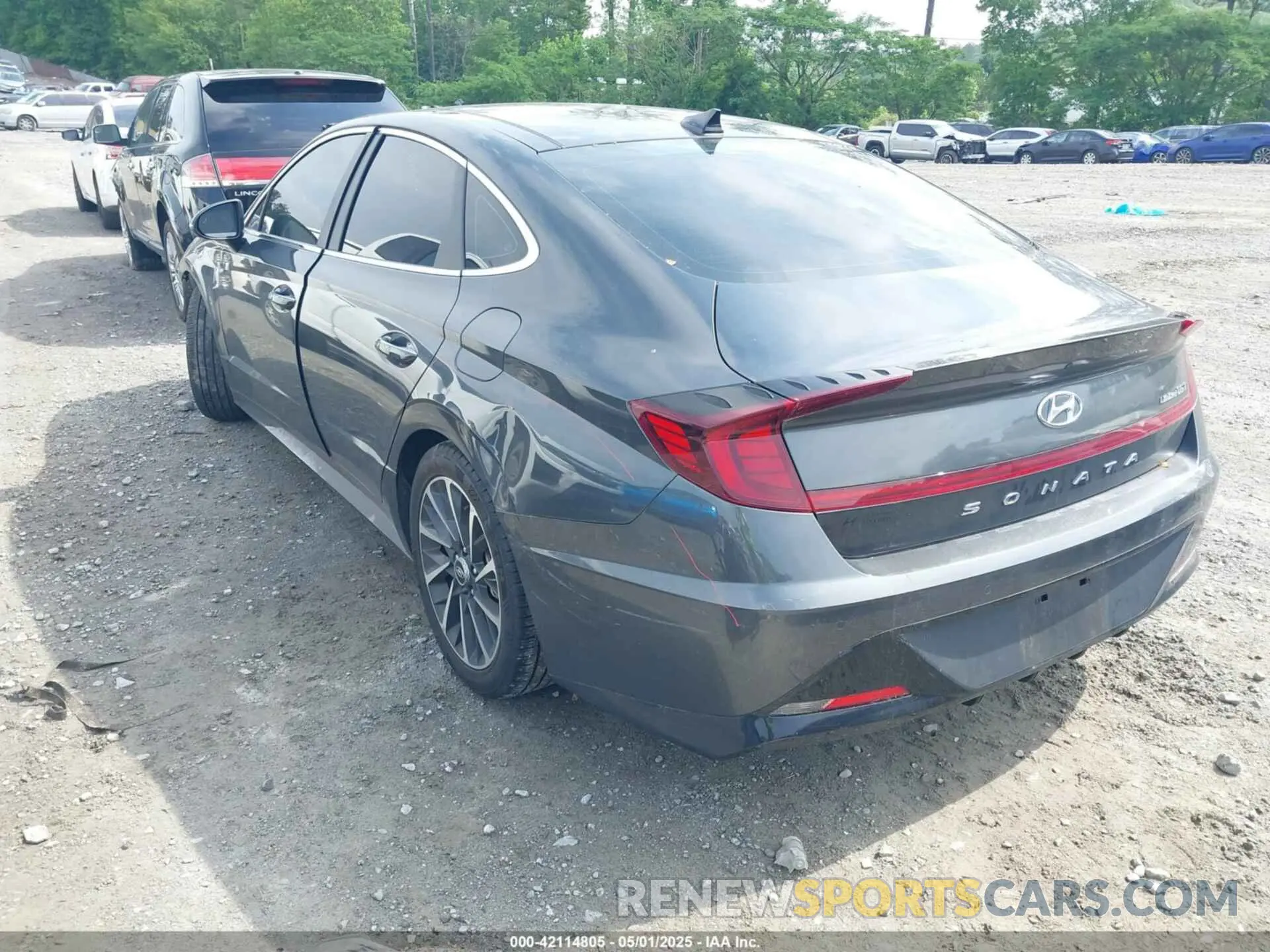 3 fotografías del automóvil dañado KMHL34J20PA331348 HYUNDAI SONATA 2023