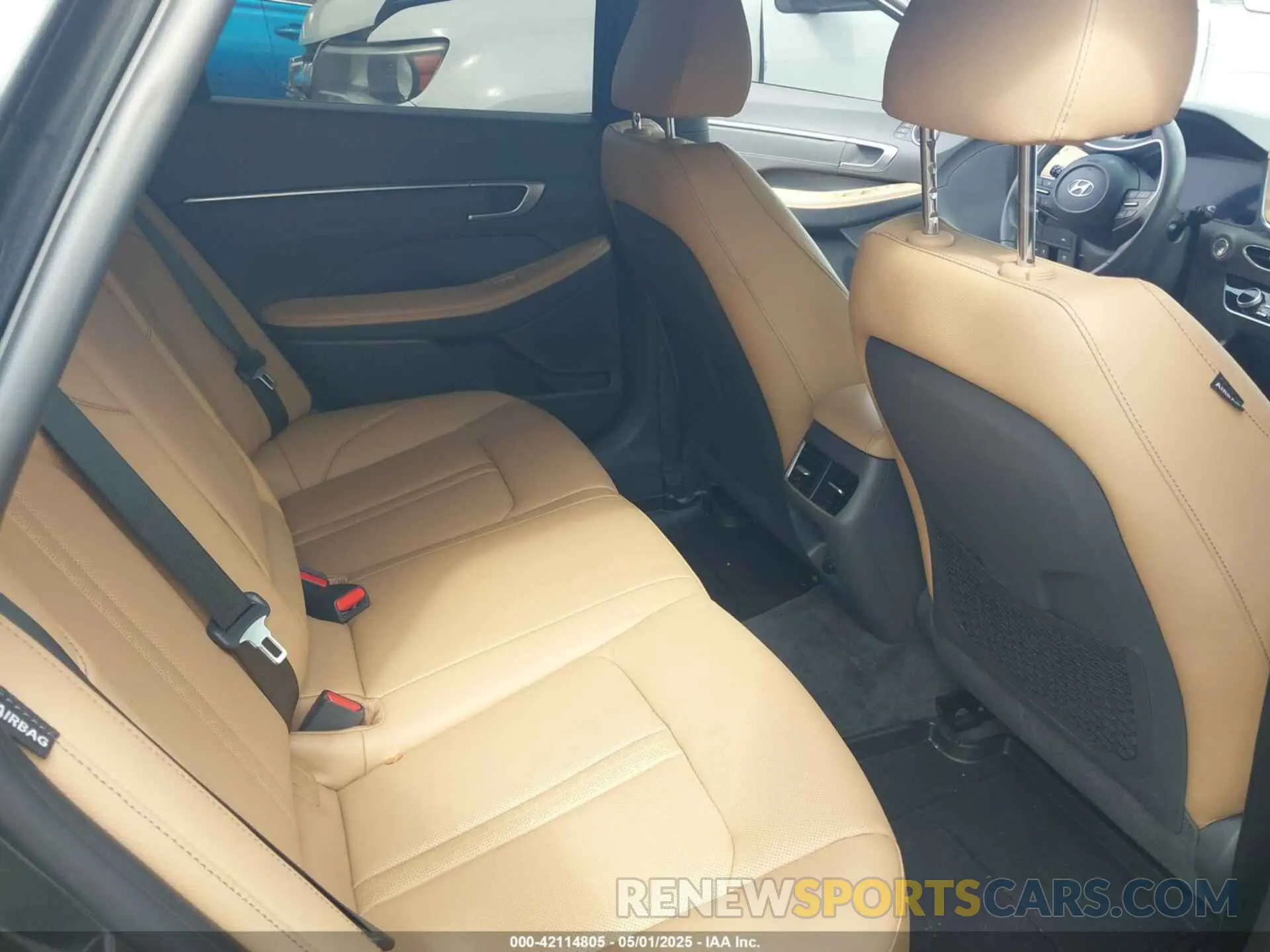 8 fotografías del automóvil dañado KMHL34J20PA331348 HYUNDAI SONATA 2023