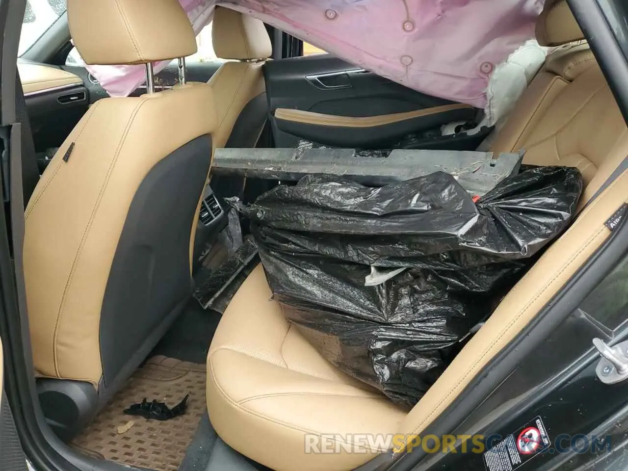 10 fotografías del automóvil dañado KMHL34J21PA330421 HYUNDAI SONATA 2023