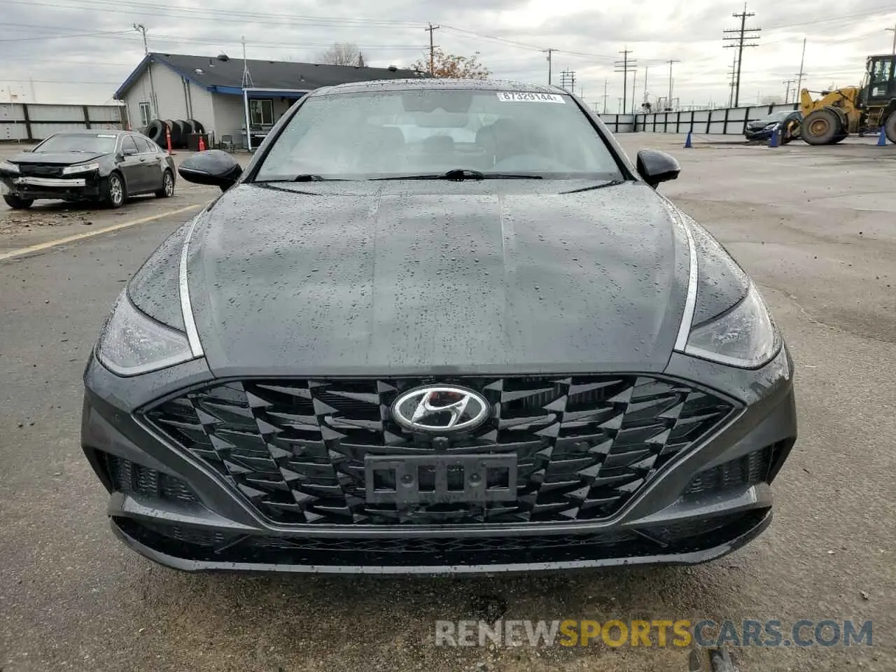 5 fotografías del automóvil dañado KMHL34J21PA330421 HYUNDAI SONATA 2023