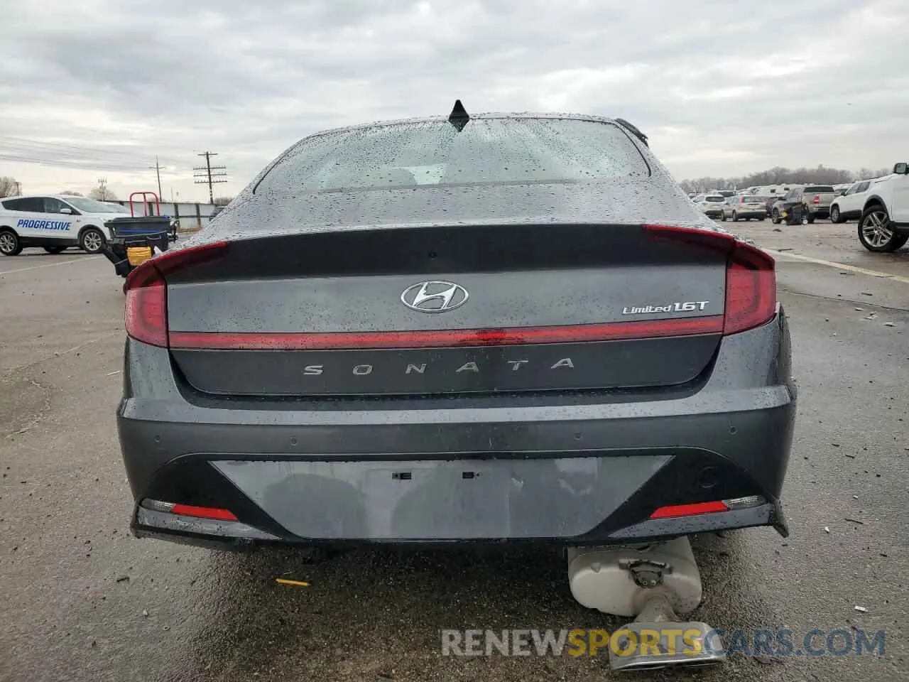 6 fotografías del automóvil dañado KMHL34J21PA330421 HYUNDAI SONATA 2023