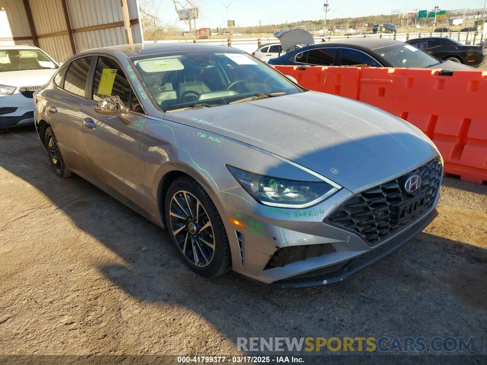 1 fotografías del automóvil dañado KMHL34J22PA337684 HYUNDAI SONATA 2023