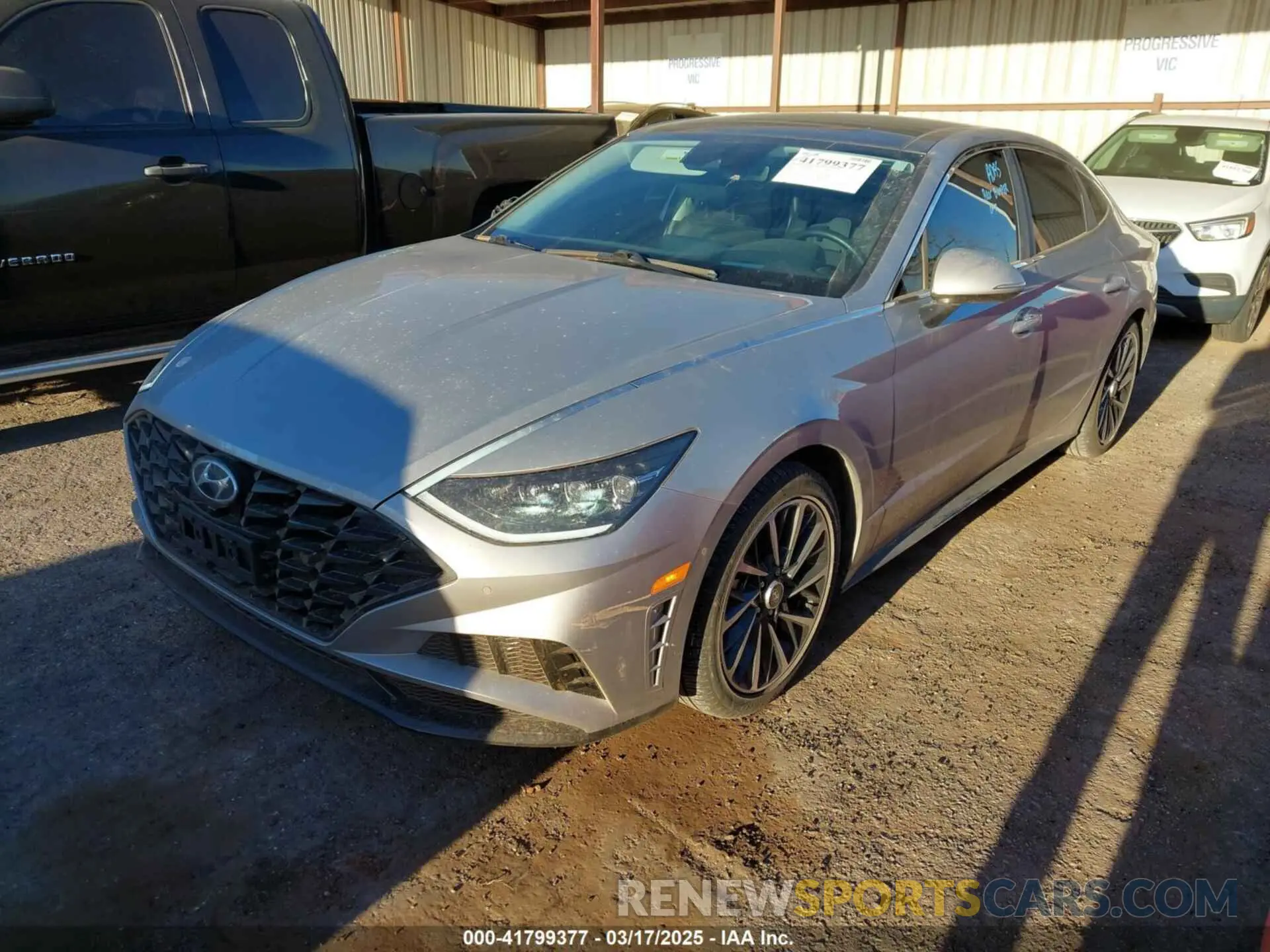 2 fotografías del automóvil dañado KMHL34J22PA337684 HYUNDAI SONATA 2023