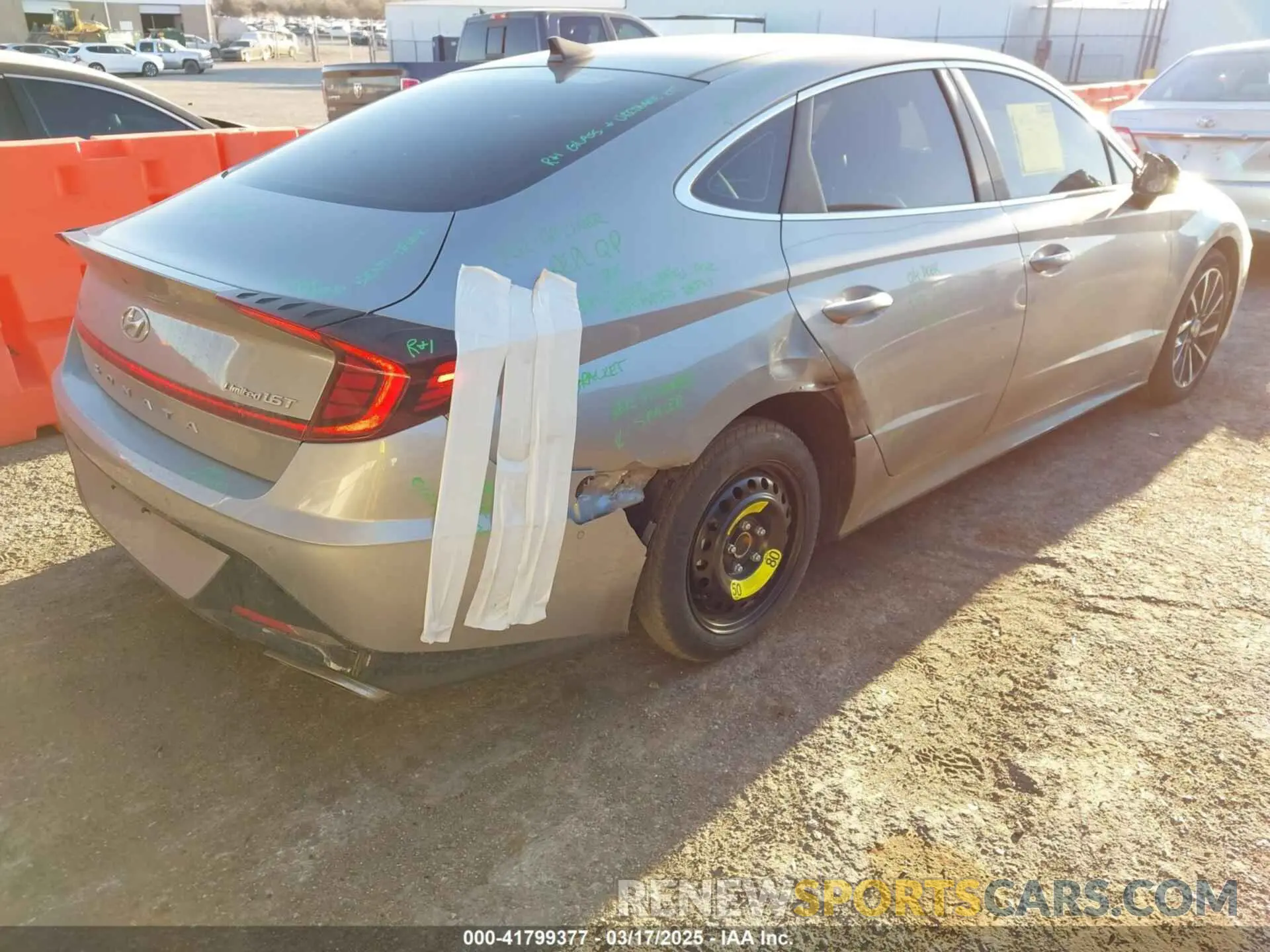 4 fotografías del automóvil dañado KMHL34J22PA337684 HYUNDAI SONATA 2023